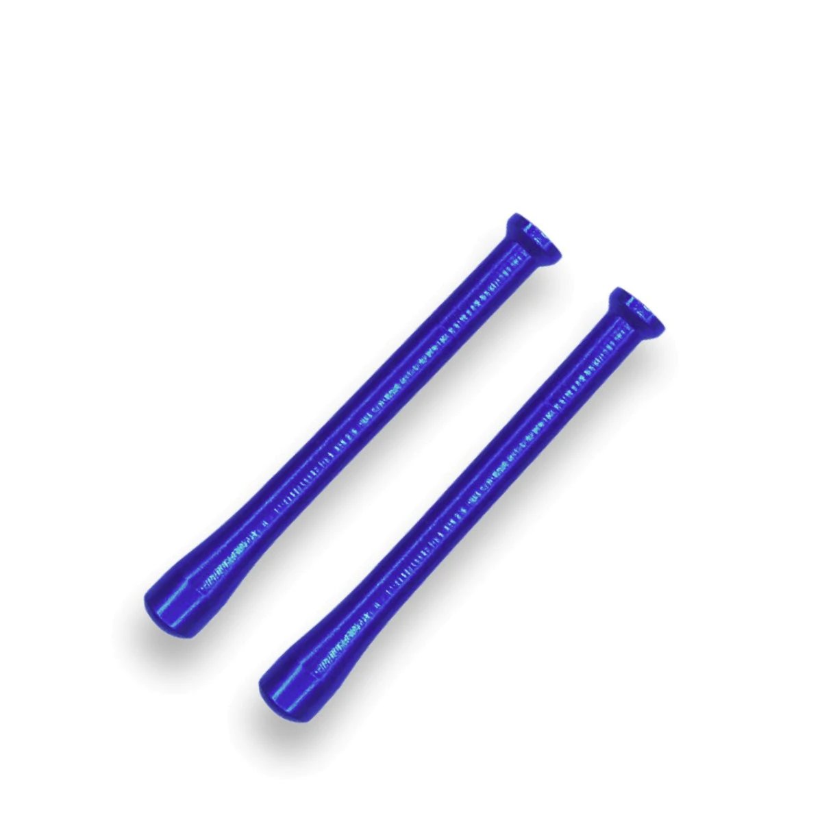 2er-Set Ziehröhrchen aus Aluminium (68mm, Blau) – Stilvoll & Praktisch -  from DieBallerei