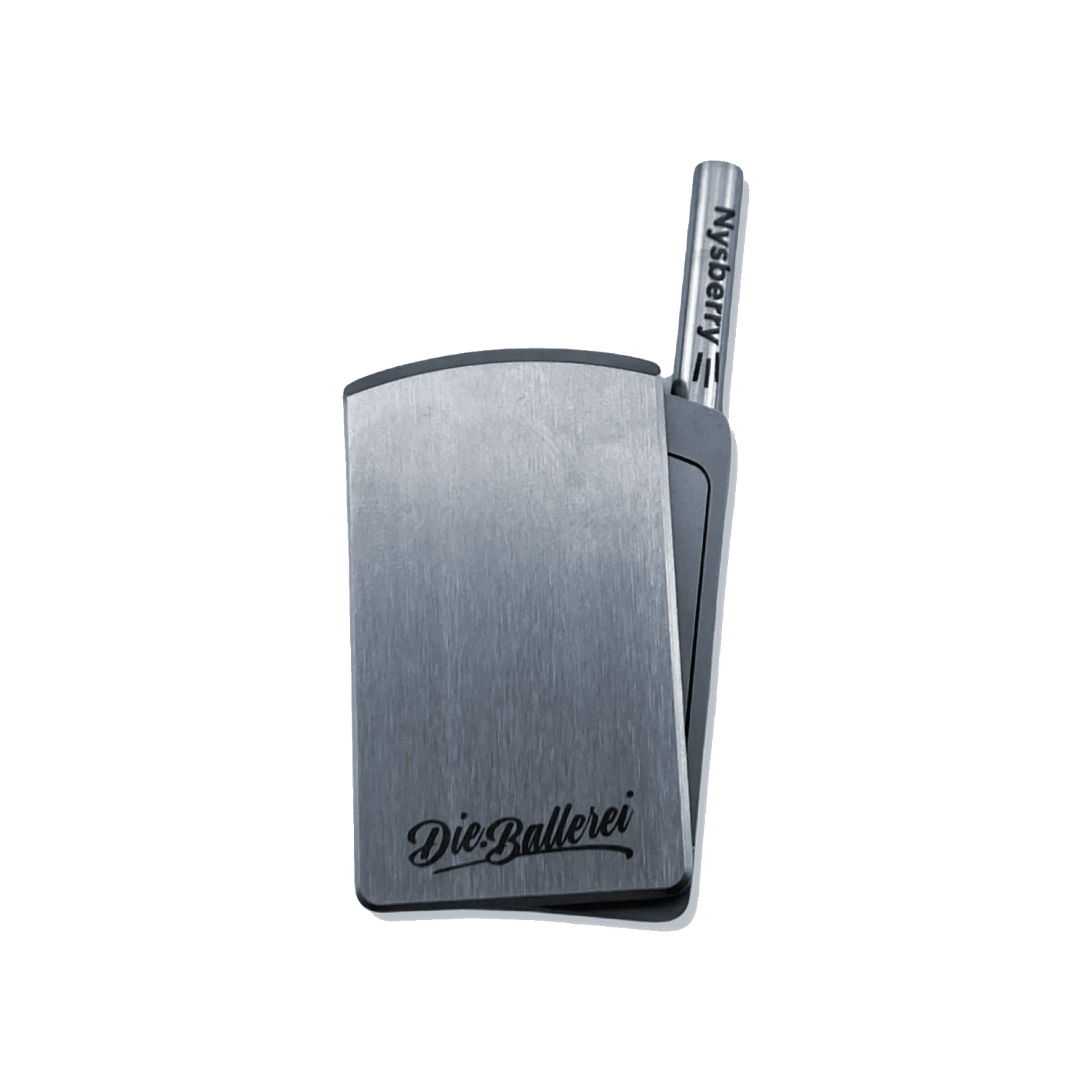 Nysberry – Exklusive BALLEREI Edition -  Luxuriöse & elegante Dose aus rostfreiem Stahl - Schnupftabakdose from DieBallerei