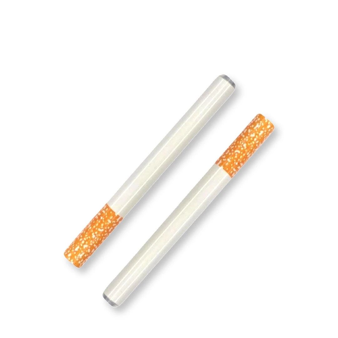 2er-Set Ziehröhrchen im Zigaretten-Look mit langlebigem Aluminiumkern - from DieBallerei