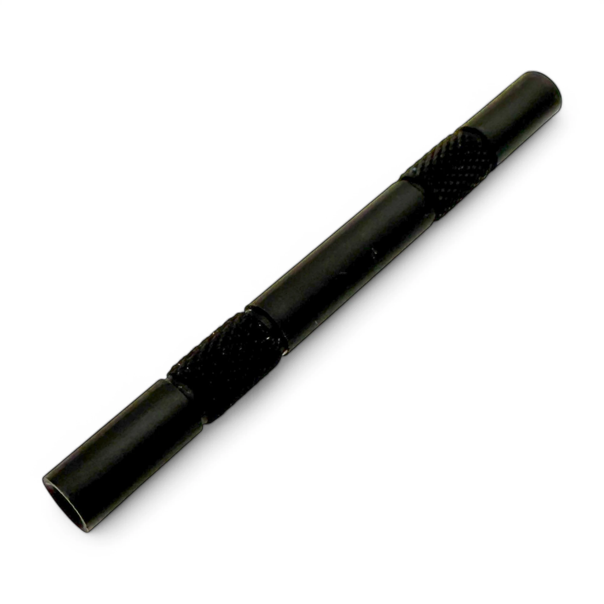 Zieh-Röhrchen aus Aluminium – 80mm - Matt schwarz -  from DieBallerei