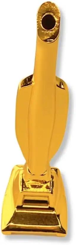 Miniatur-Ziehröhrchen in Staubsauger-Optik – Gold & Schwarz -  from DieBallerei