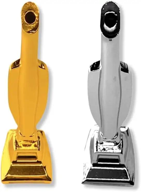 Miniatur-Ziehröhrchen in Staubsauger-Optik – 3er Set in Schwarz, Gold & Silber -  from DieBallerei