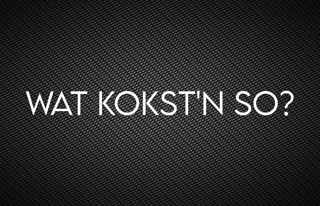 Hack-Karte "WAT KOKST'N SO?" im edlen Carbon Look -  from DieBallerei