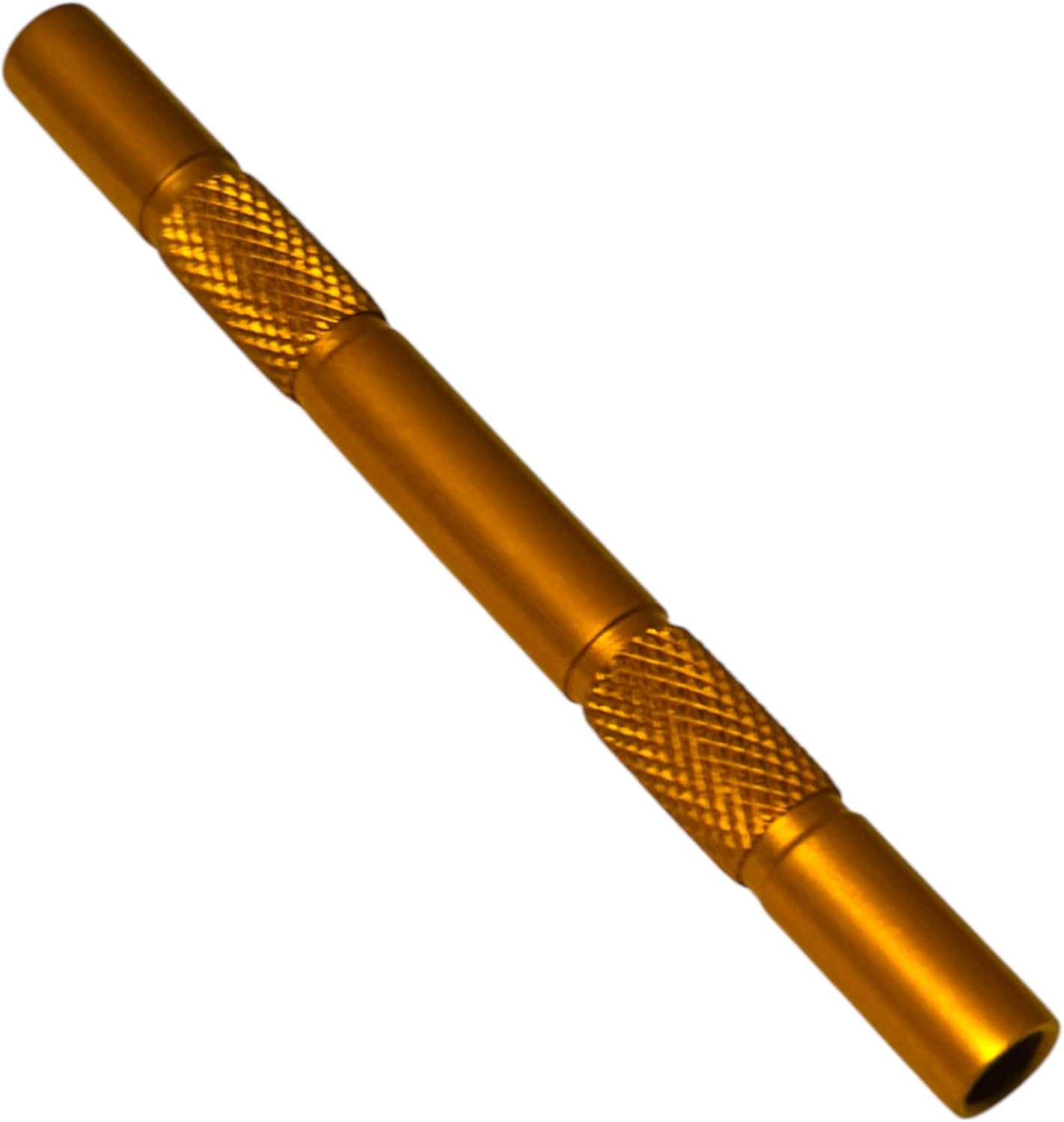 Zieh-Röhrchen Set aus hochwertigem Aluminium in Gold – 80mm