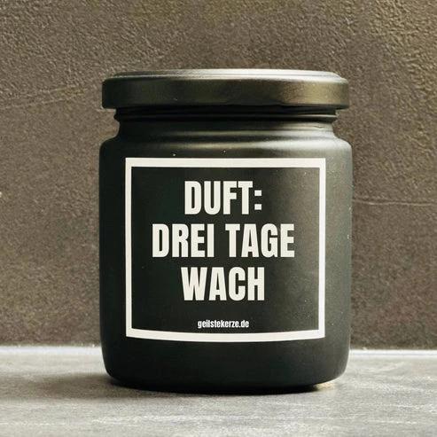 Geilste Kerze – Duftkerze „Duft: Drei Tage Wach" -  from DieBallerei
