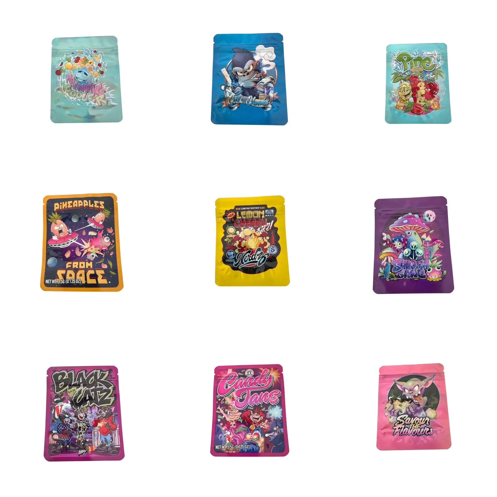 Holo ZIP Lock Beutel – Stylische & sichere Aufbewahrung - 10er Pack -  from DieBallerei