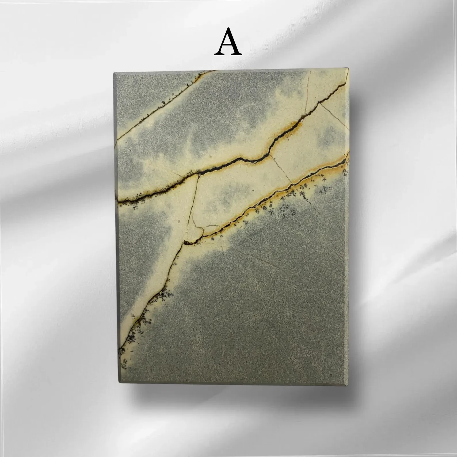 Kokaninchen  Granit Untersetzer "Blue Roma" hochwertige Aufbewahrungsschublade, Tassenuntersetzer, hochwertige Granitplatte -  from DieBallerei