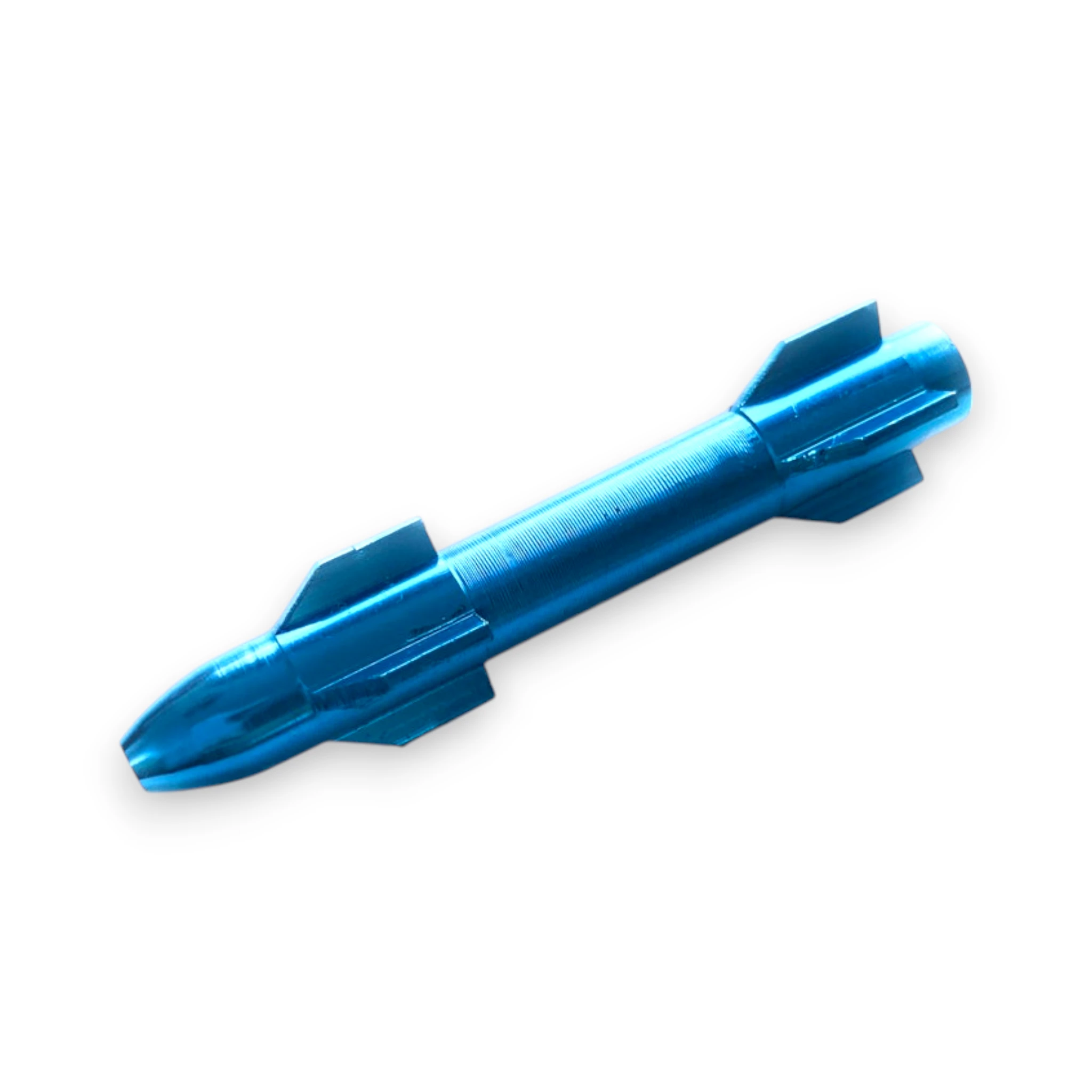 Aluminium-Ziehröhrchen (77mm) in Raketen-Optik – Stabil & Modern -  from DieBallerei