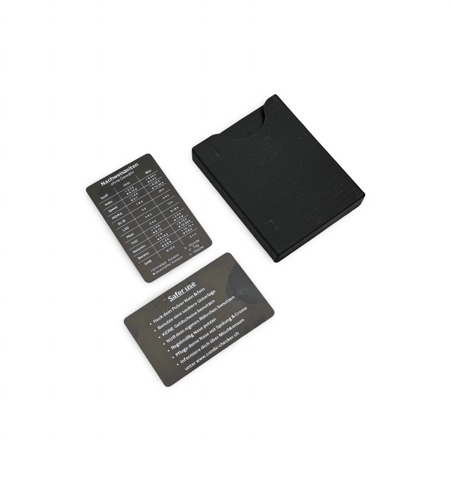 Baller-Box All-Black Edition – inkl. Spiegel, Röhrchen & Karte -  from DieBallerei