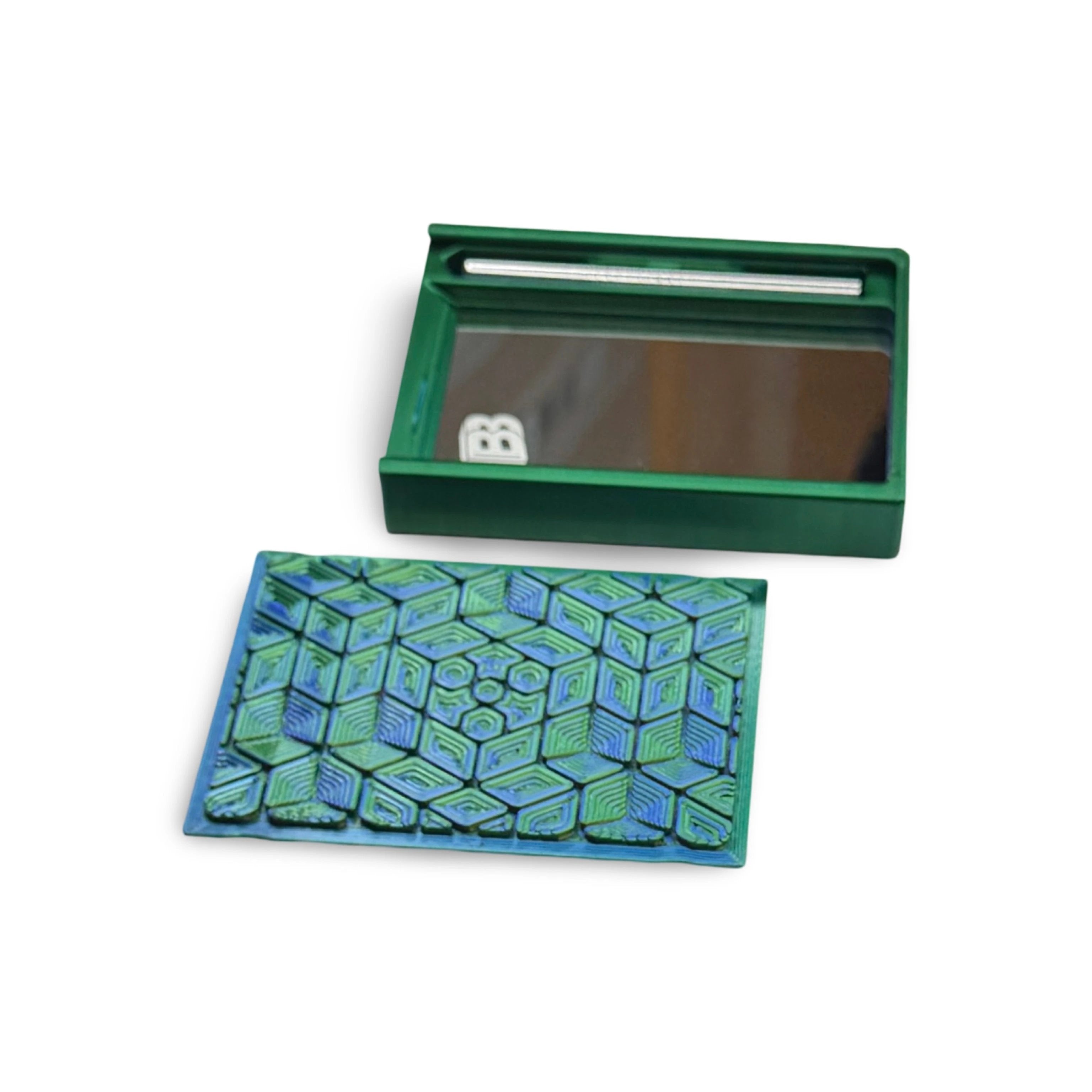 Baller-Box Brain Bug Grün/Blau – inkl. Röhrchen & Karte -  from DieBallerei