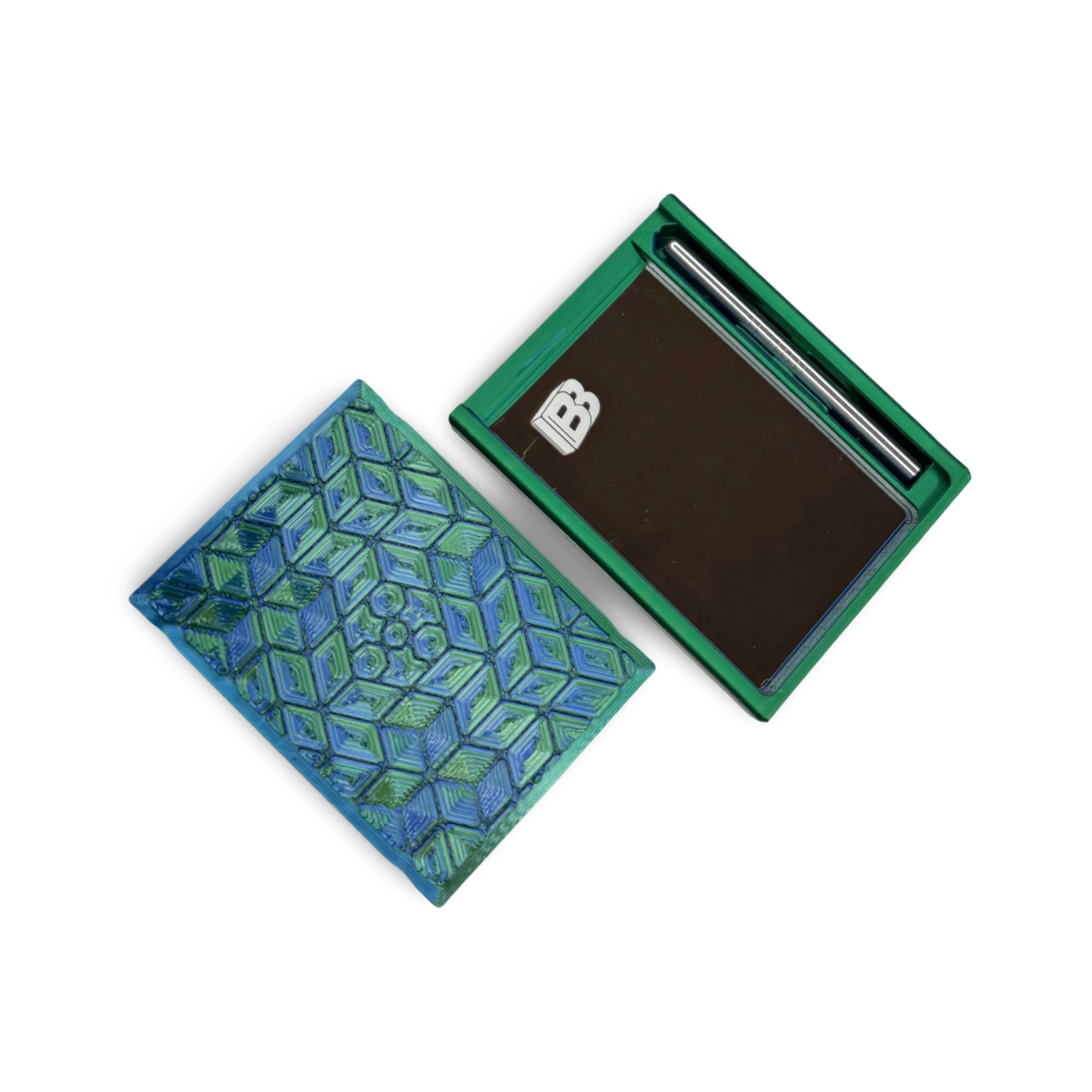 Baller-Box Brain Bug Grün/Blau – inkl. Röhrchen & Karte -  from DieBallerei