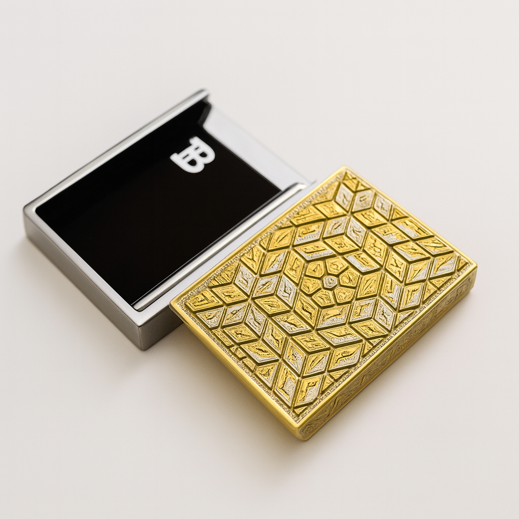 Baller-Box Brain Bug SilberGold – inkl. Röhrchen & Karte -  from DieBallerei