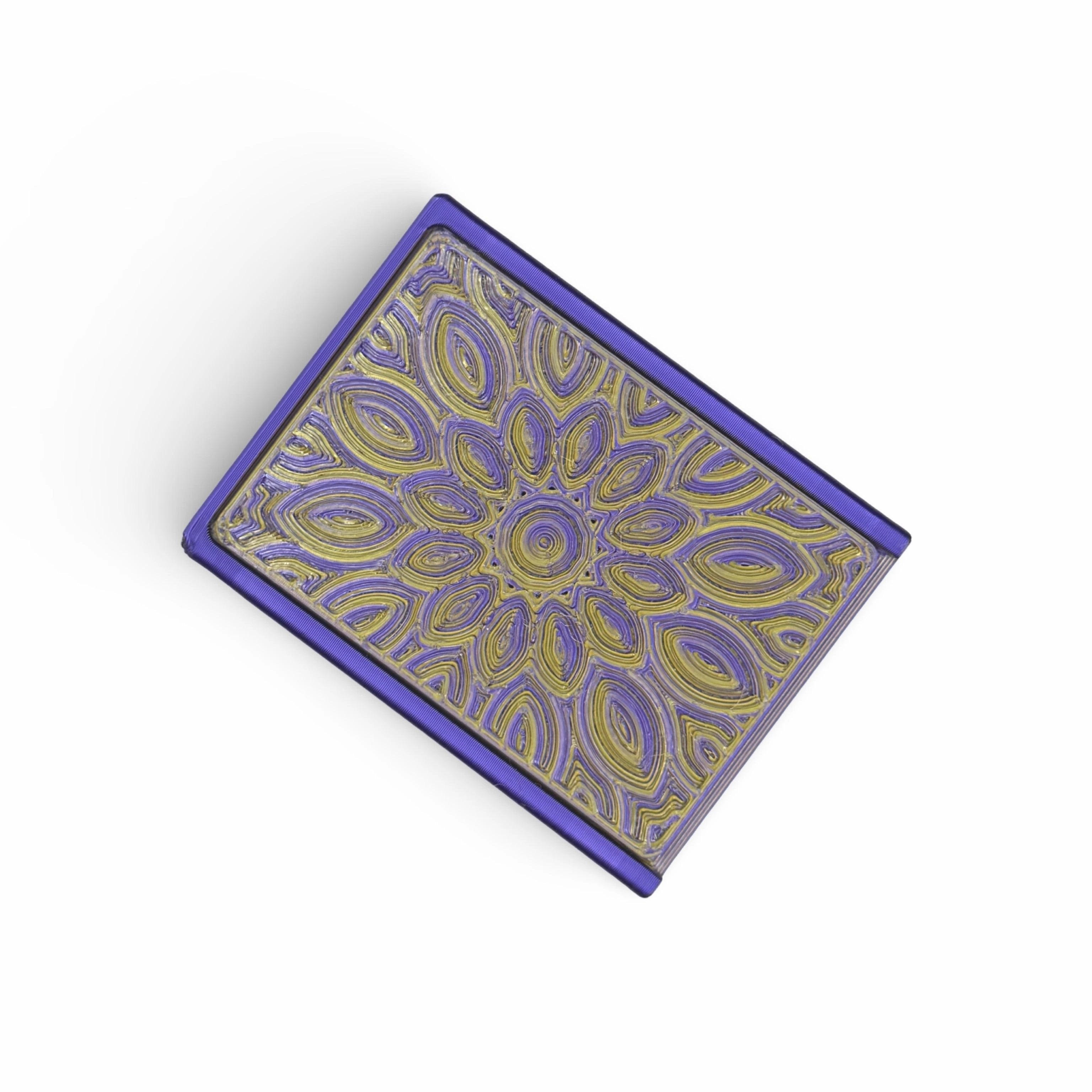 Baller-Box Infinity Blossoms Lila/Gold – inkl. Röhrchen & Karte -  from DieBallerei