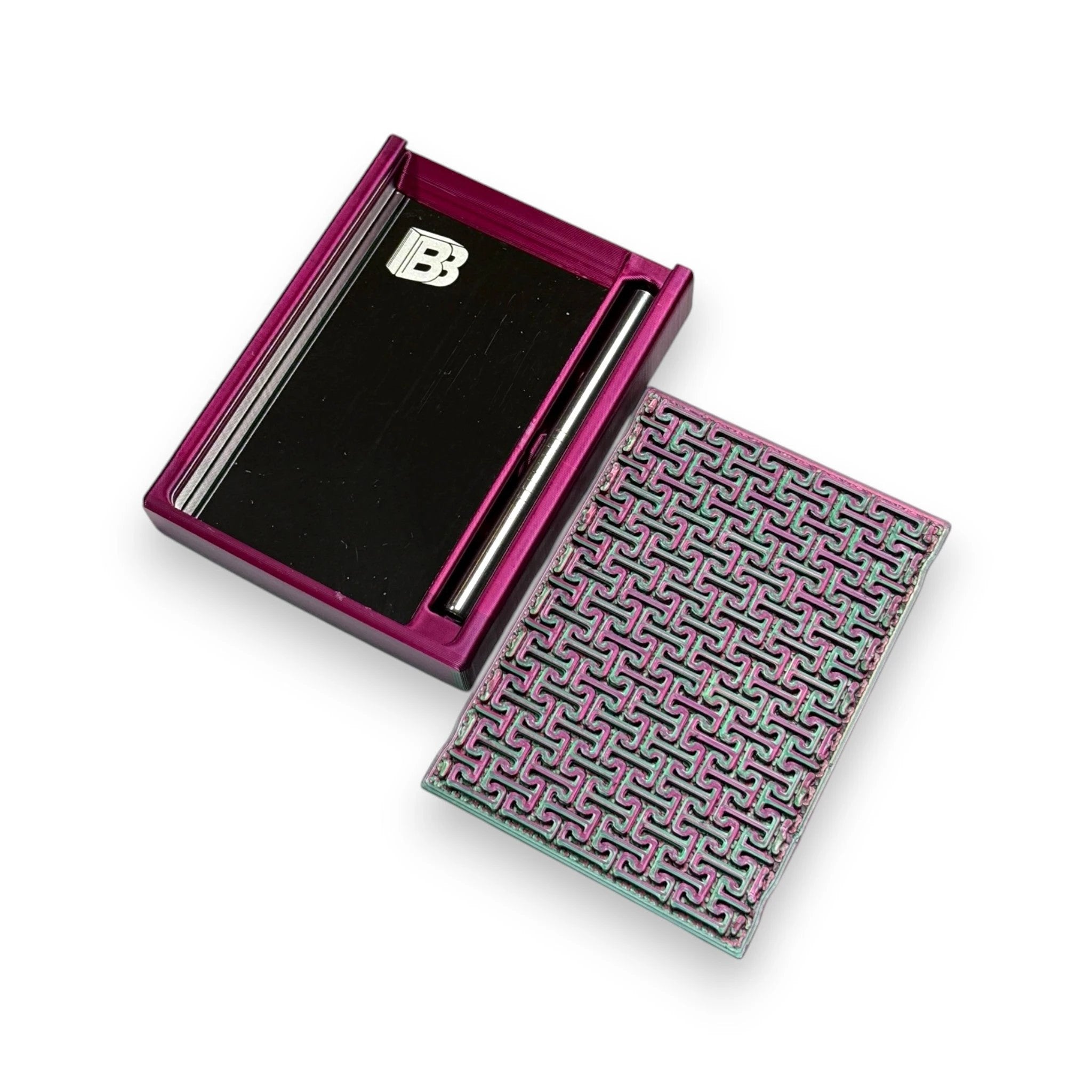 Baller-Box Lost in Wonderland Rot/Grün – inkl. Röhrchen & Karte -  from DieBallerei