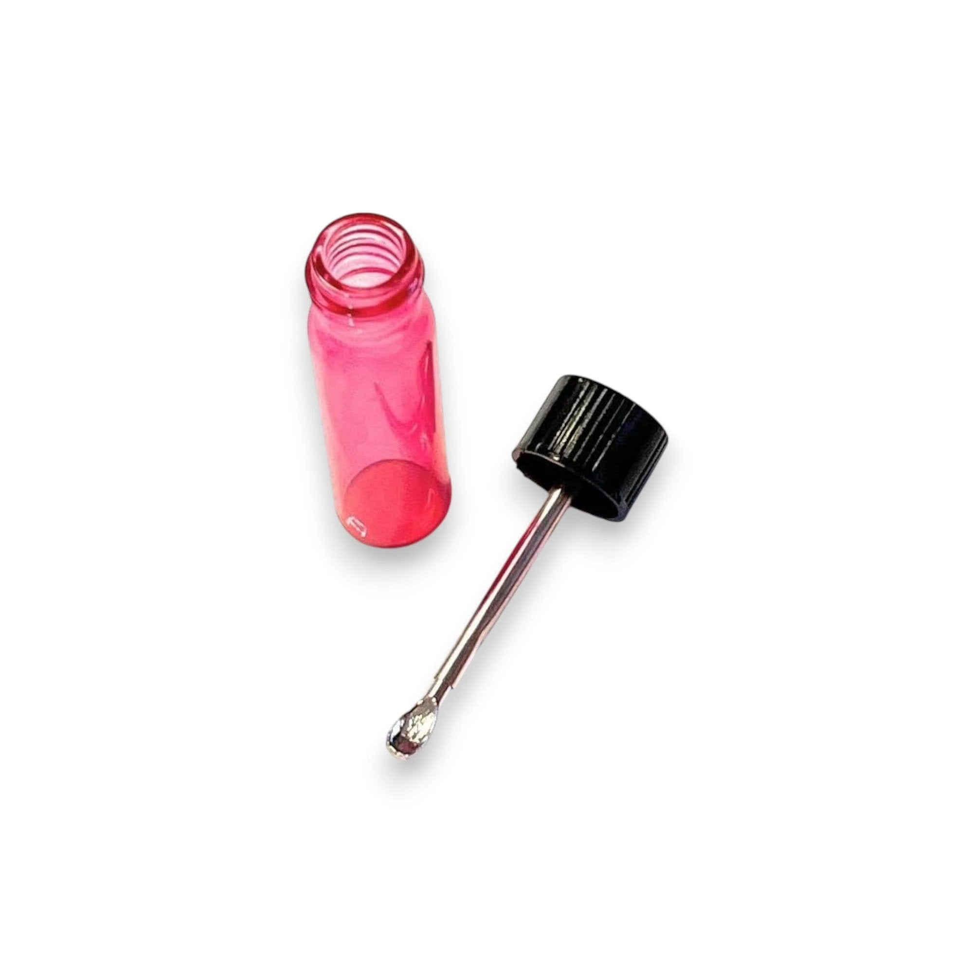 Baller-Fläschchen mit Teleskoplöffel & Mini-Trichter – Magenta/Pink -  from DieBallerei