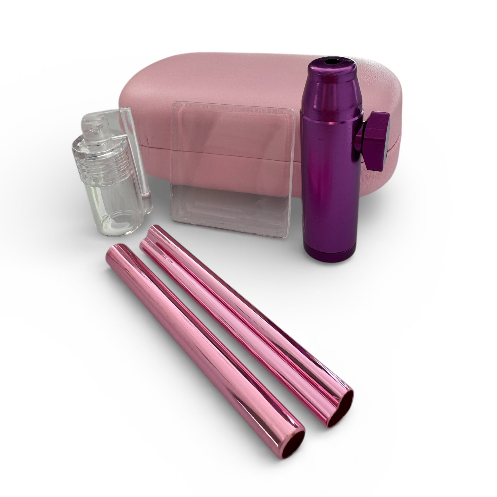 Ballerei Pink Vibes Essentials Set mit Dosierer, Herz-Röhrchen und Mini-Glasplatte