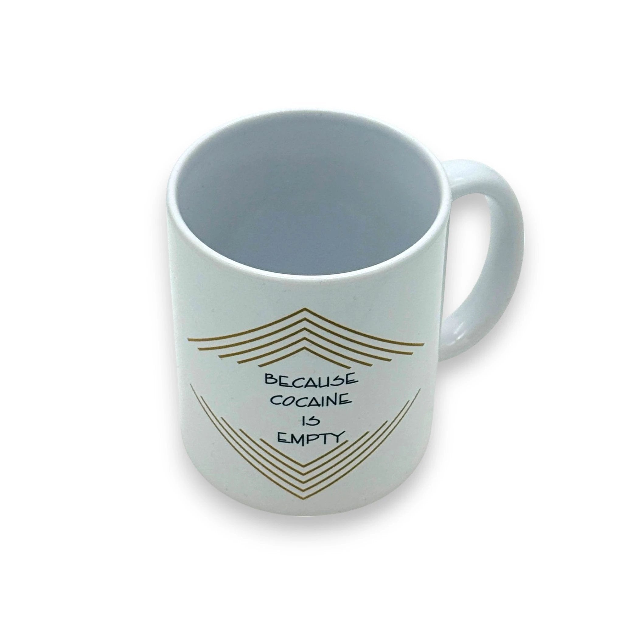 Lustige Tasse „Because Cocaine is Empty“ V2 -  from DieBallerei