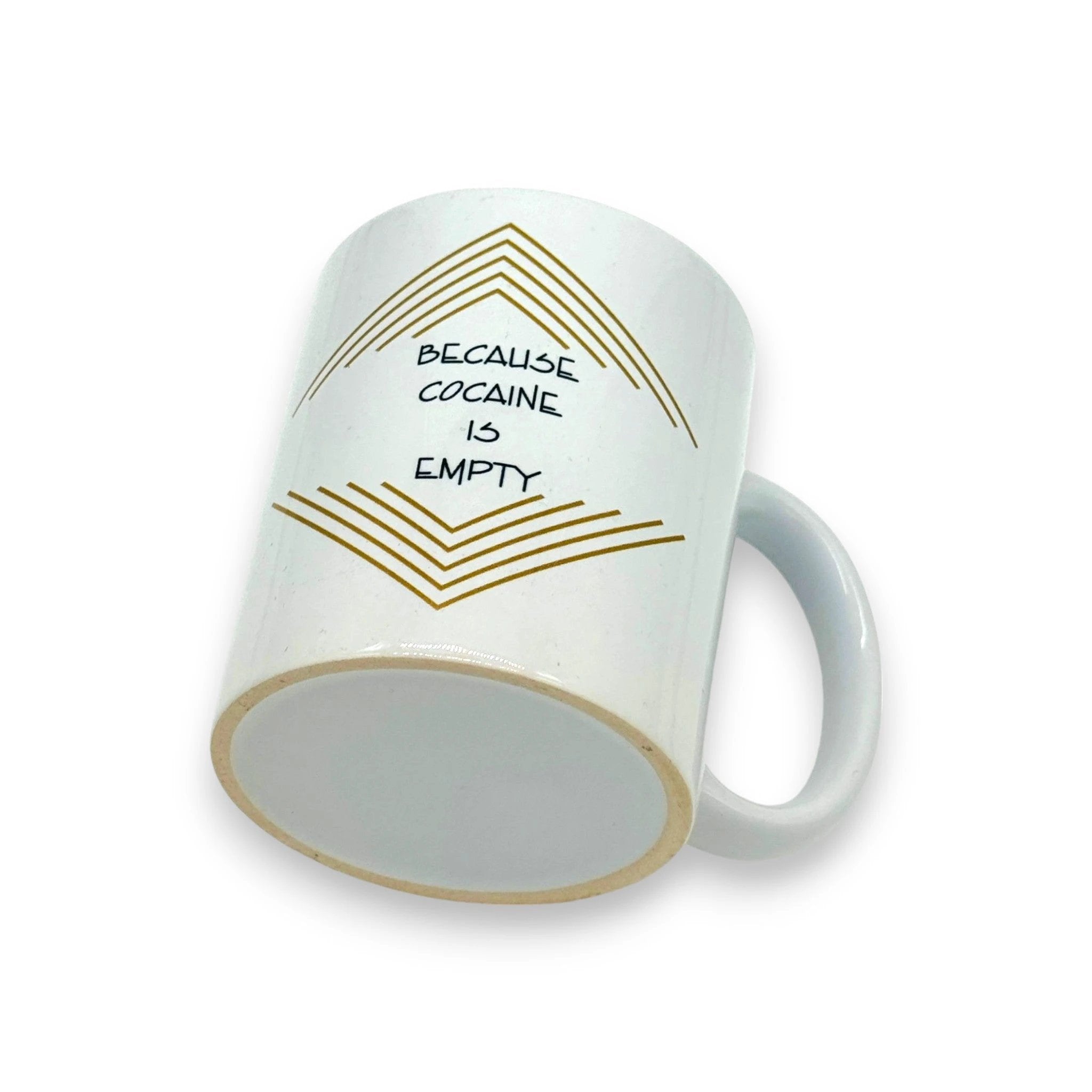 Lustige Tasse „Because Cocaine is Empty“ V2 -  from DieBallerei