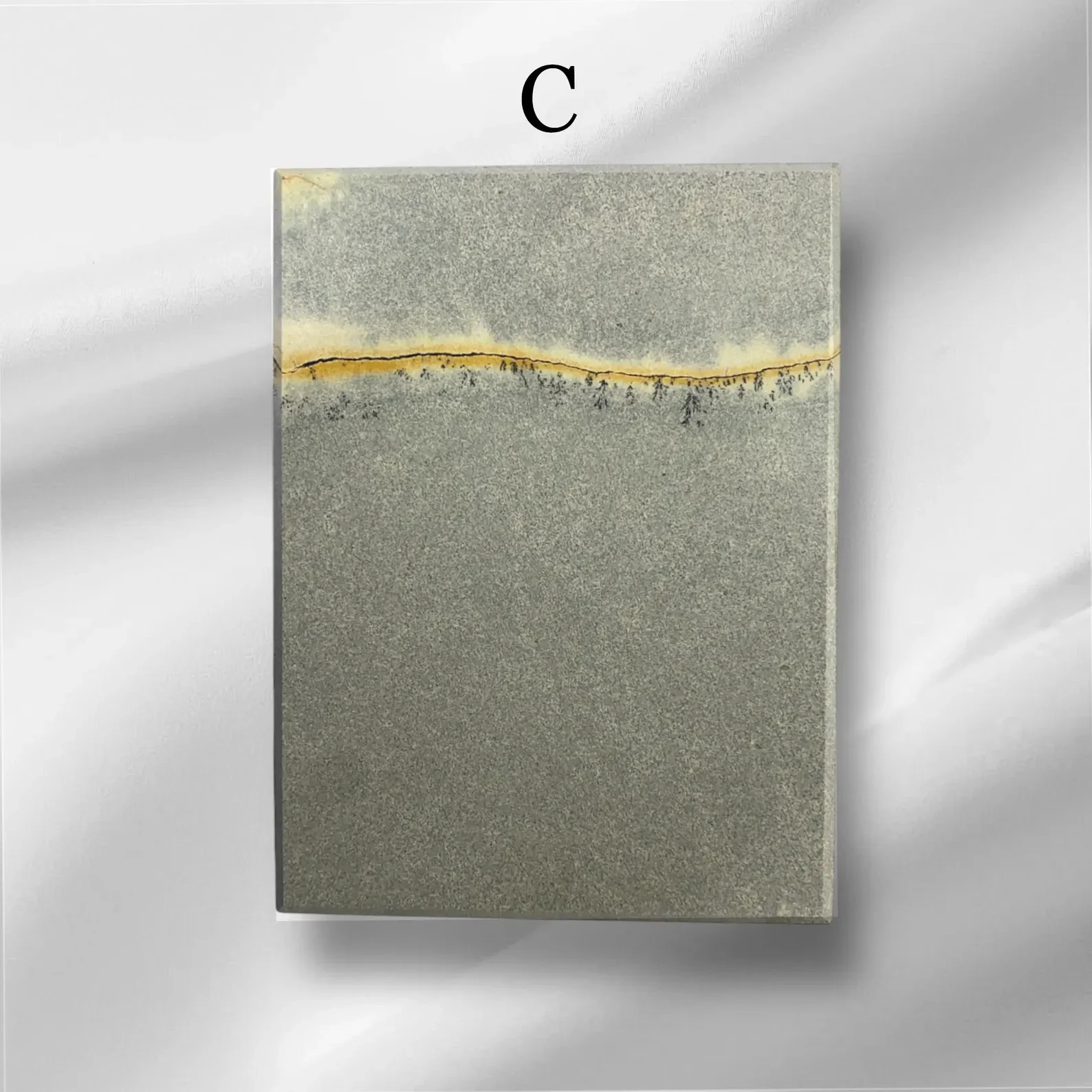 Kokaninchen  Granit Untersetzer "Blue Roma" hochwertige Aufbewahrungsschublade, Tassenuntersetzer, hochwertige Granitplatte -  from DieBallerei