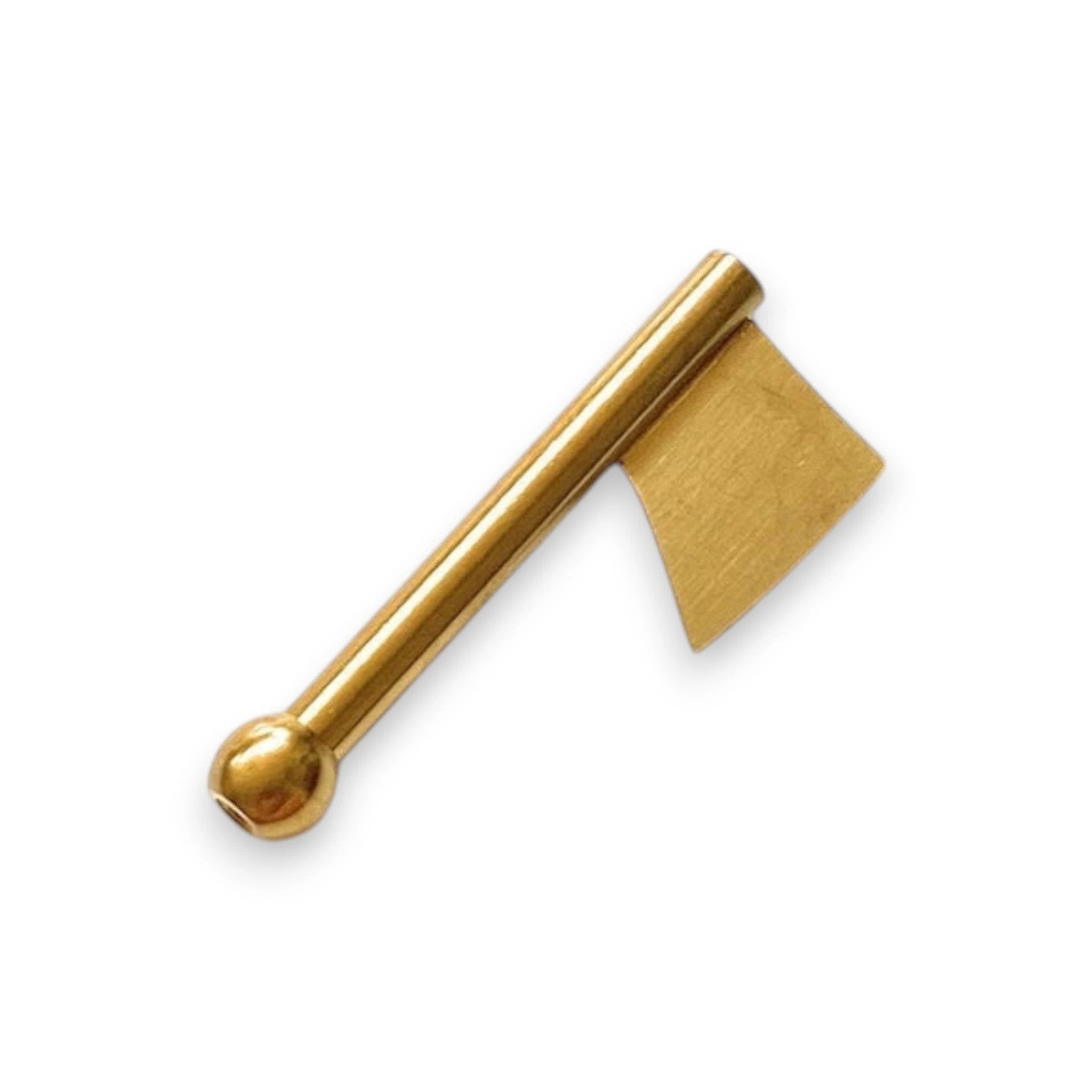 Ziehröhrchen mit Beil-Klingenrand (Gold) – Robust & Präzise -  from DieBallerei