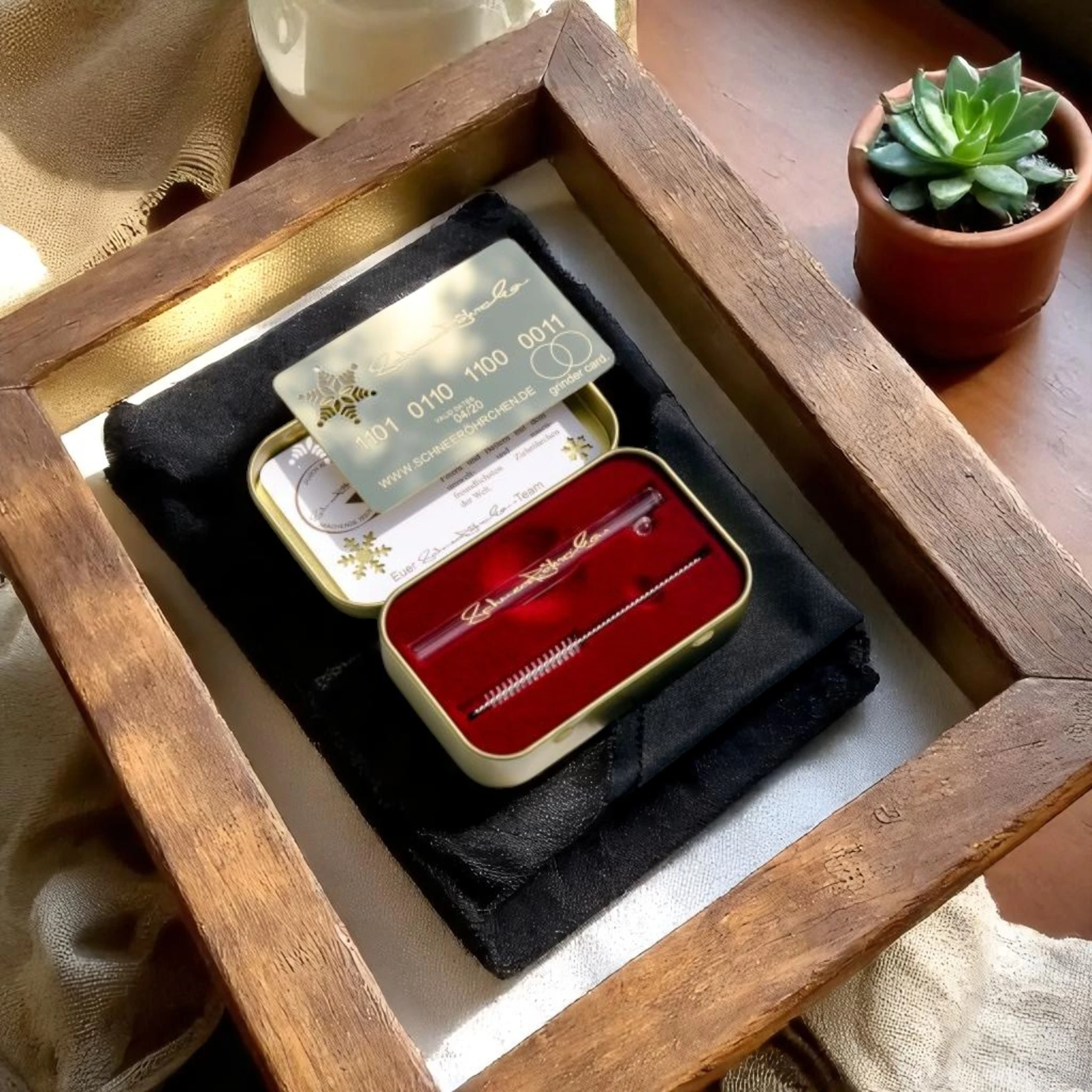 Das SchneeRöhrchen Set – Golden Line Limited Edition ✨ DieBallerei Edition -  from DieBallerei