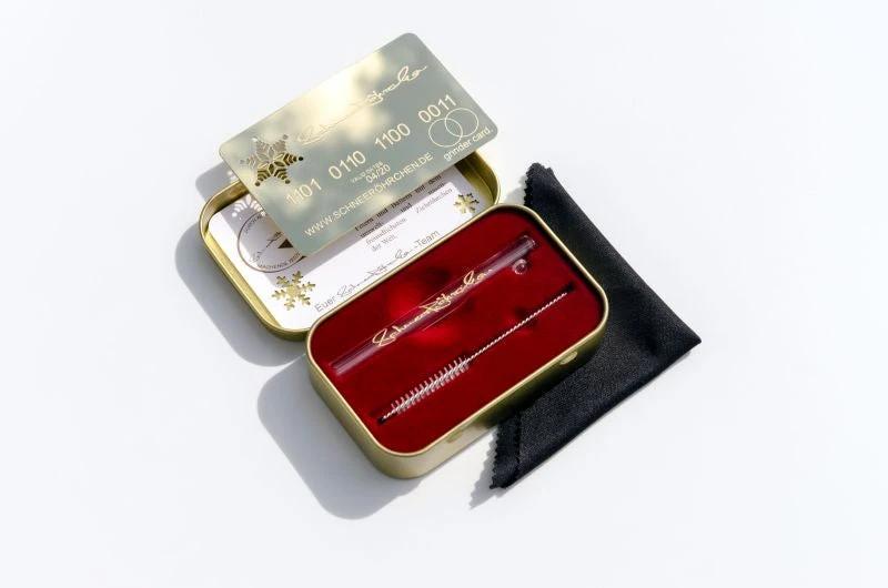 Das SchneeRöhrchen Set – Golden Line Limited Edition ✨ DieBallerei Edition - from DieBallerei