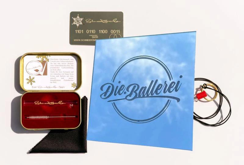 Das SchneeRöhrchen Set – Golden Line Limited Edition ✨ DieBallerei Edition -  from DieBallerei