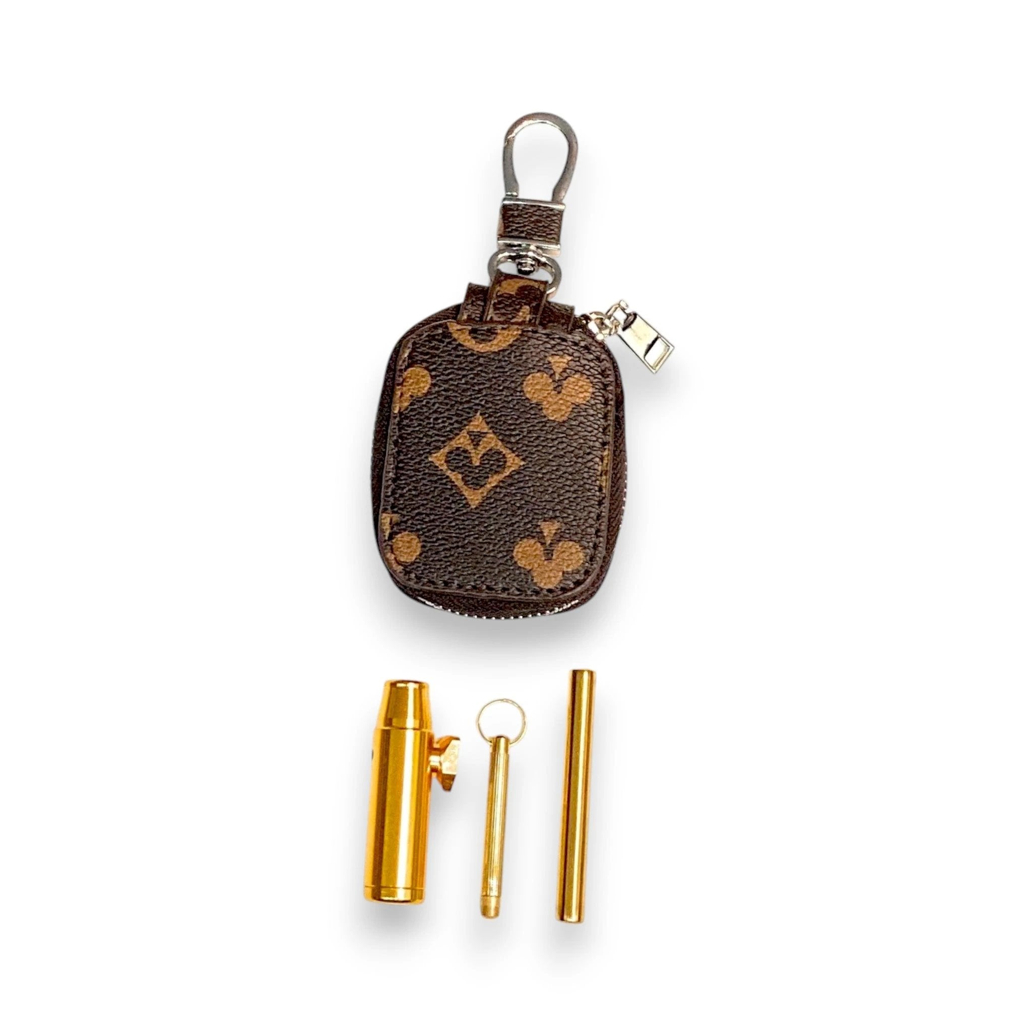 Deluxe Kunstleder Mini-Case "Monogramm" – Edles Design & Hochwertige Verarbeitung -  from DieBallerei