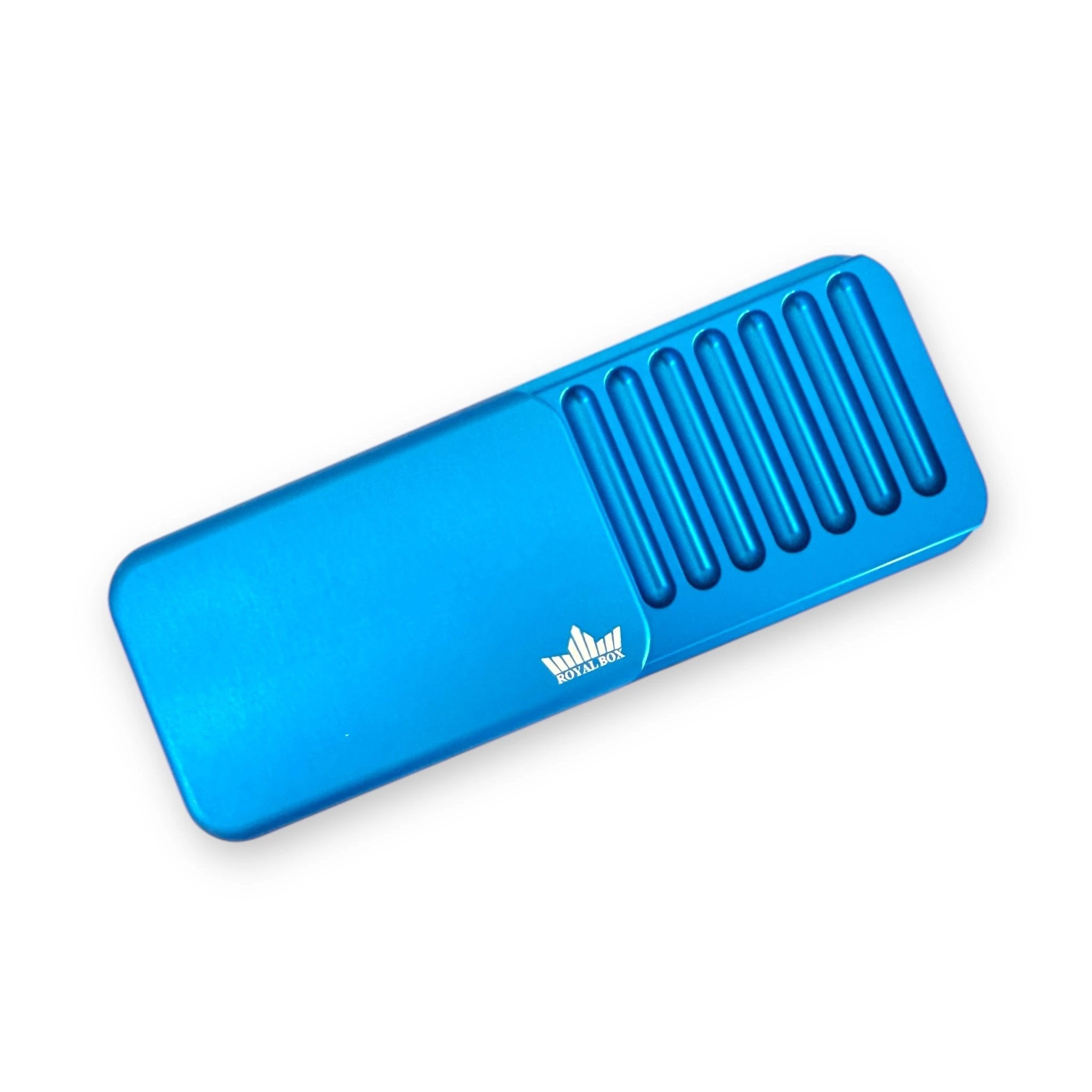 Die B52 Royal Box Blue – Stilvolle Aufbewahrung in Perfektion inkl. integriertem Röhrchen -  from DieBallerei
