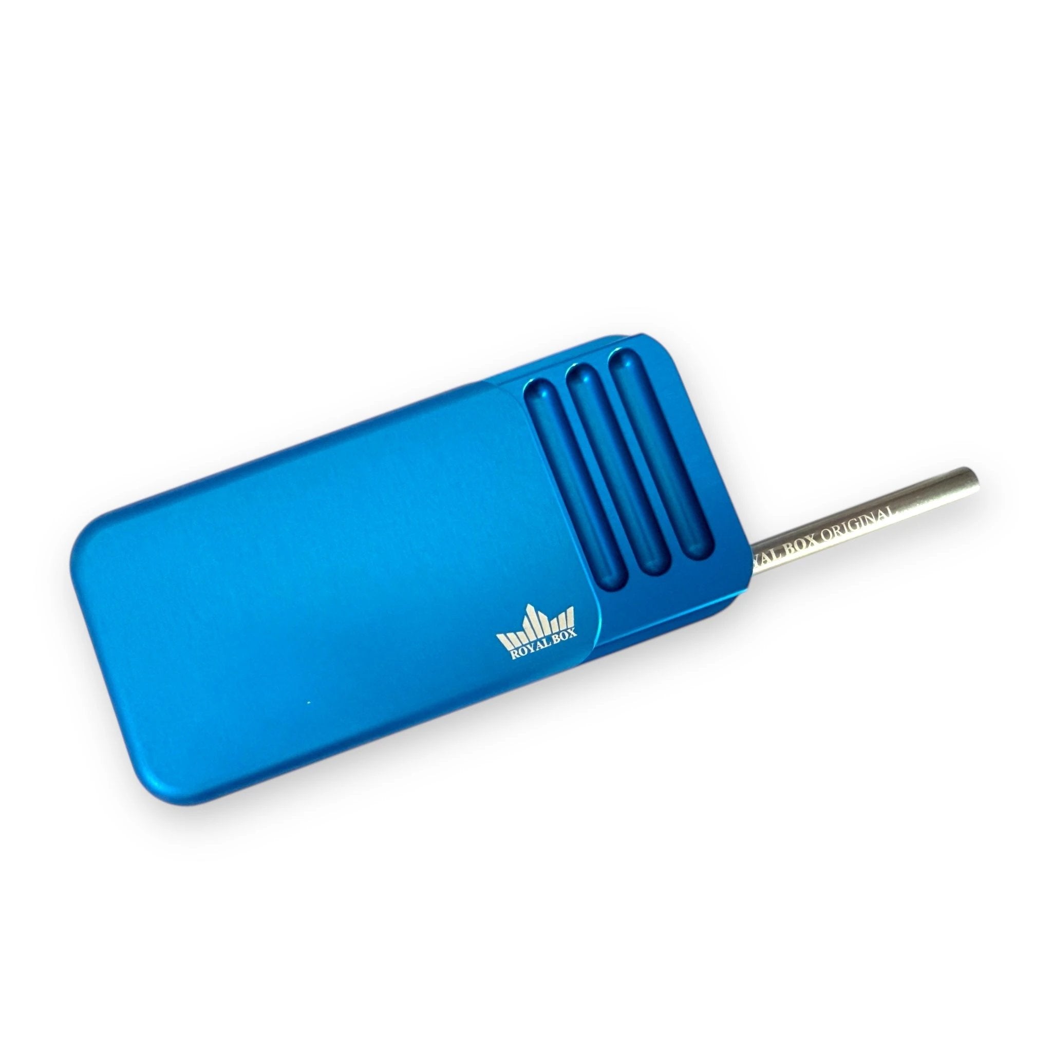 Die B52 Royal Box Blue – Stilvolle Aufbewahrung in Perfektion inkl. integriertem Röhrchen -  from DieBallerei