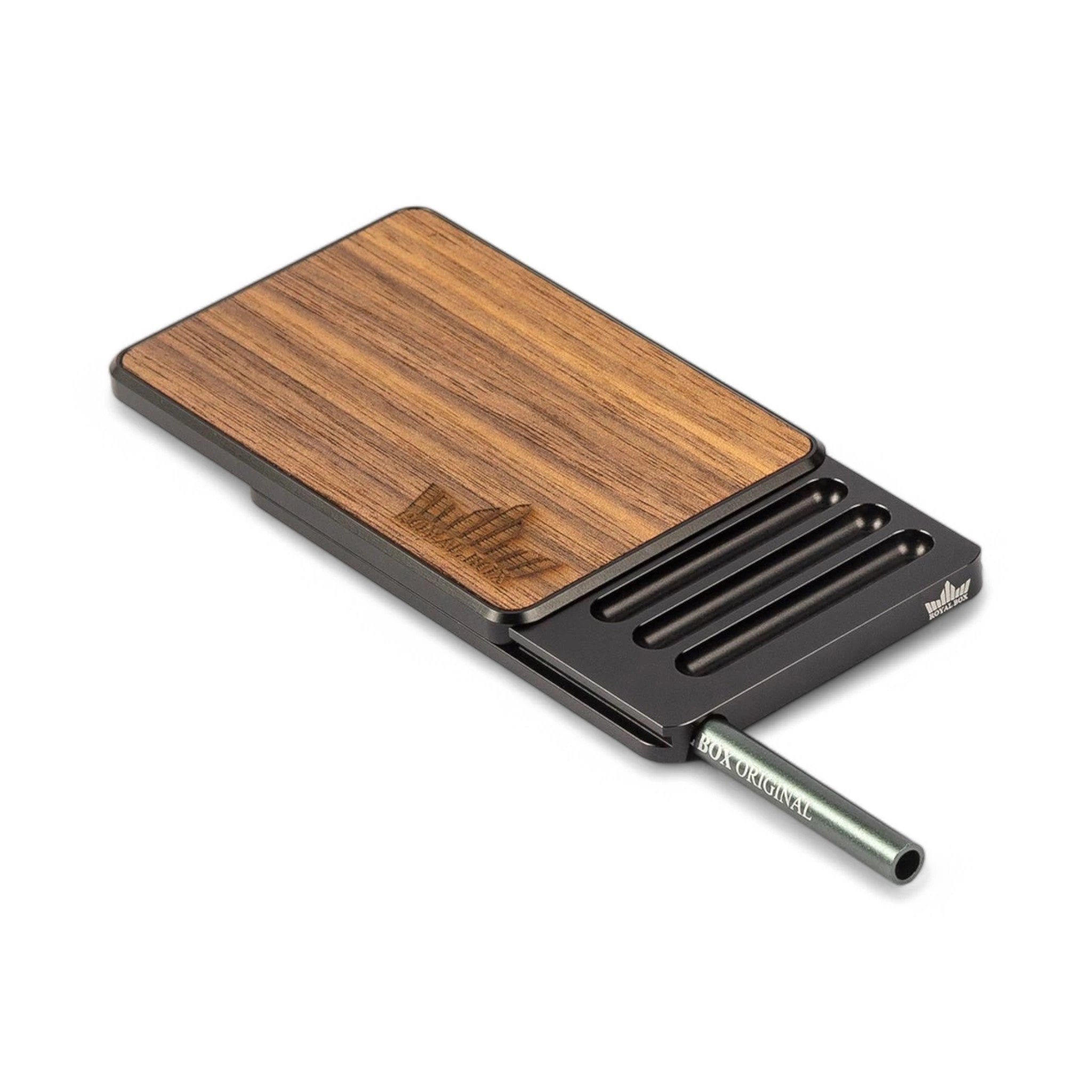 Die Royal Box AMERICAN WALNUT BLACK – Elegante Aufbewahrung im kompakten Design -  from DieBallerei