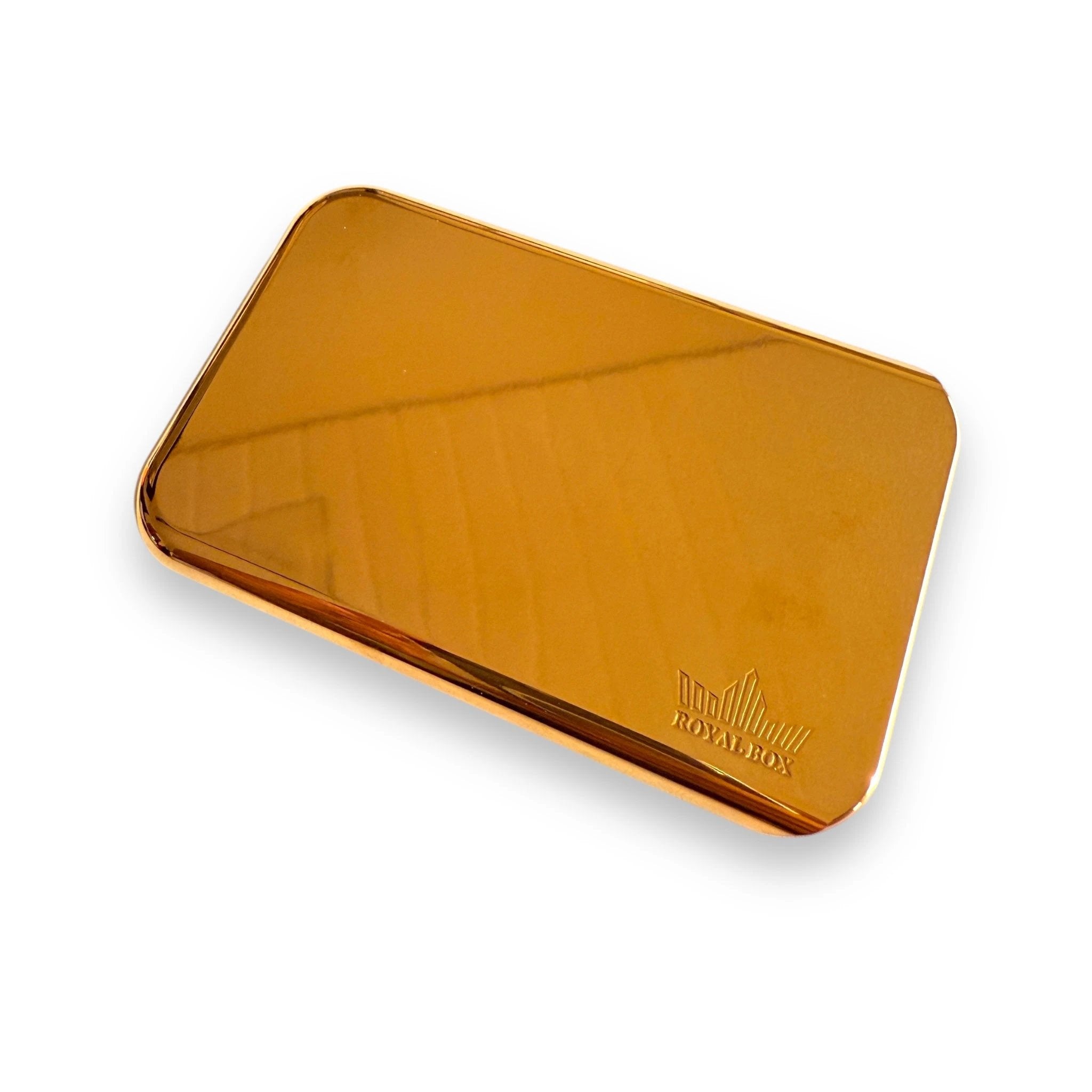 Die B52 Royal Box Anniversary Gold Edition 23,75 Karat Platin Gold Cover – Stilvolle Aufbewahrung in Perfektion inkl. integriertem Röhrchen -  from DieBallerei