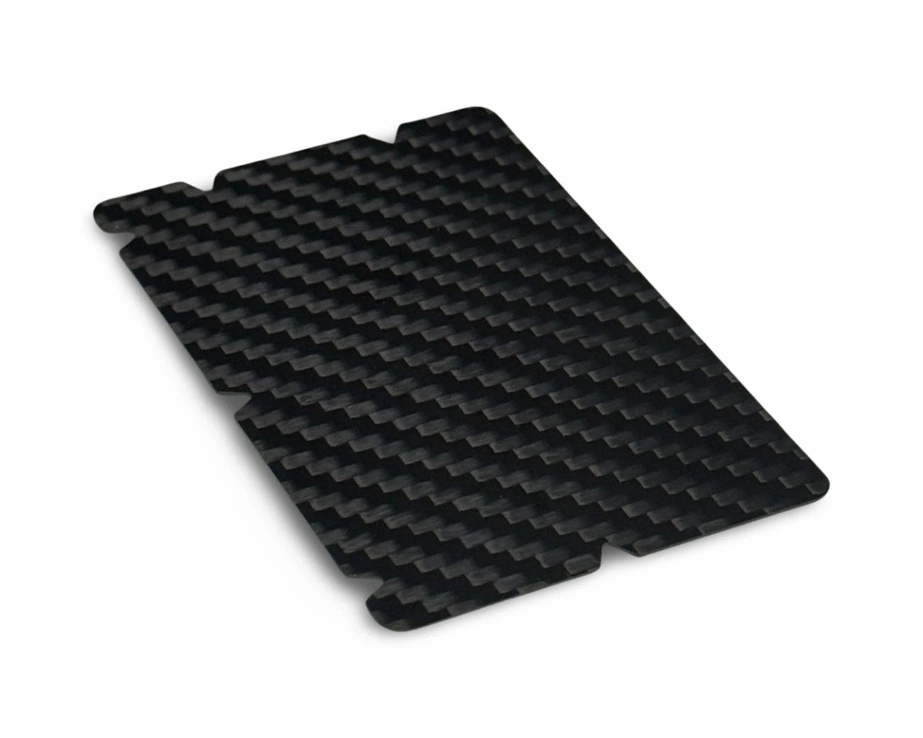 Hack-Karte aus echter Carbonfaser – 6 Einkerbungen, stabil & edel -  from DieBallerei