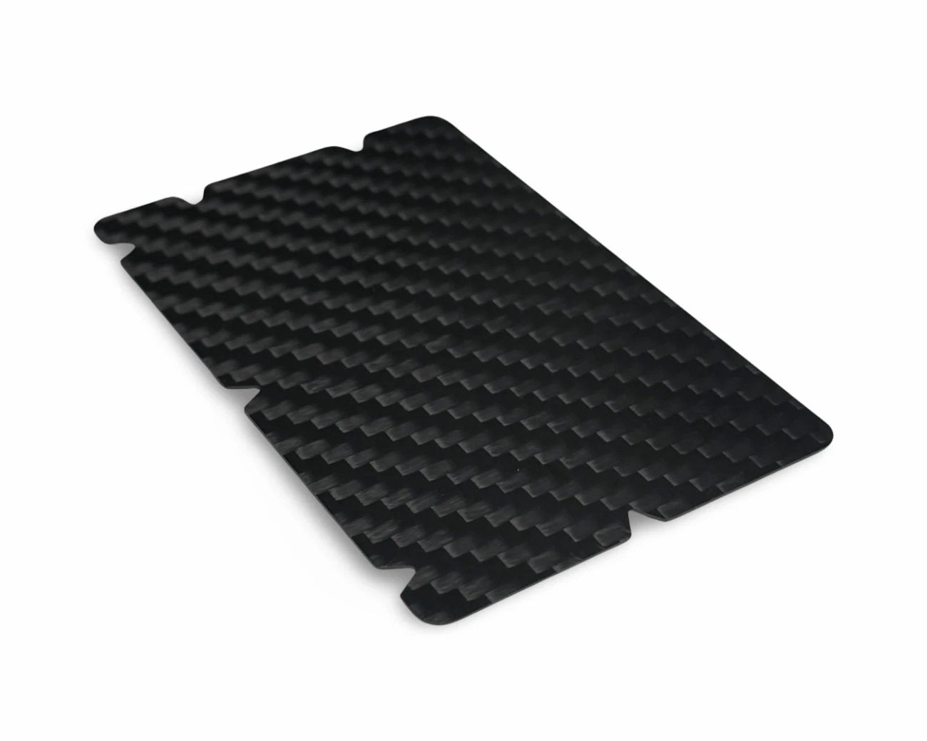 Hack-Karte aus echter Carbonfaser – 6 Einkerbungen, stabil & edel -  from DieBallerei