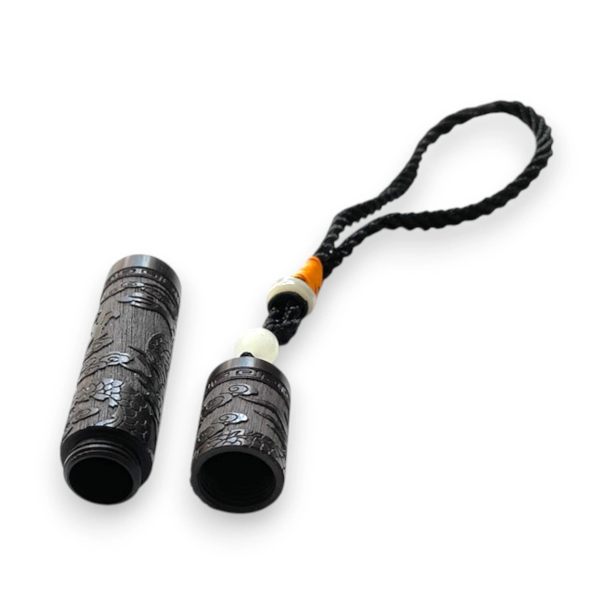 Edler Anhänger in Holzoptik mit Drachenmotiv – Stilvoll & Praktisch -  from DieBallerei