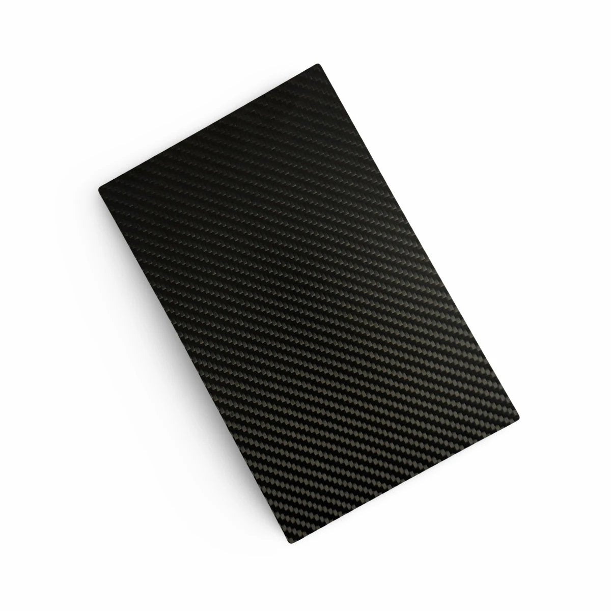 Set: Carbonfaser Unterlage (22x14cm) & Hack-Karte – Edles Design - from DieBallerei