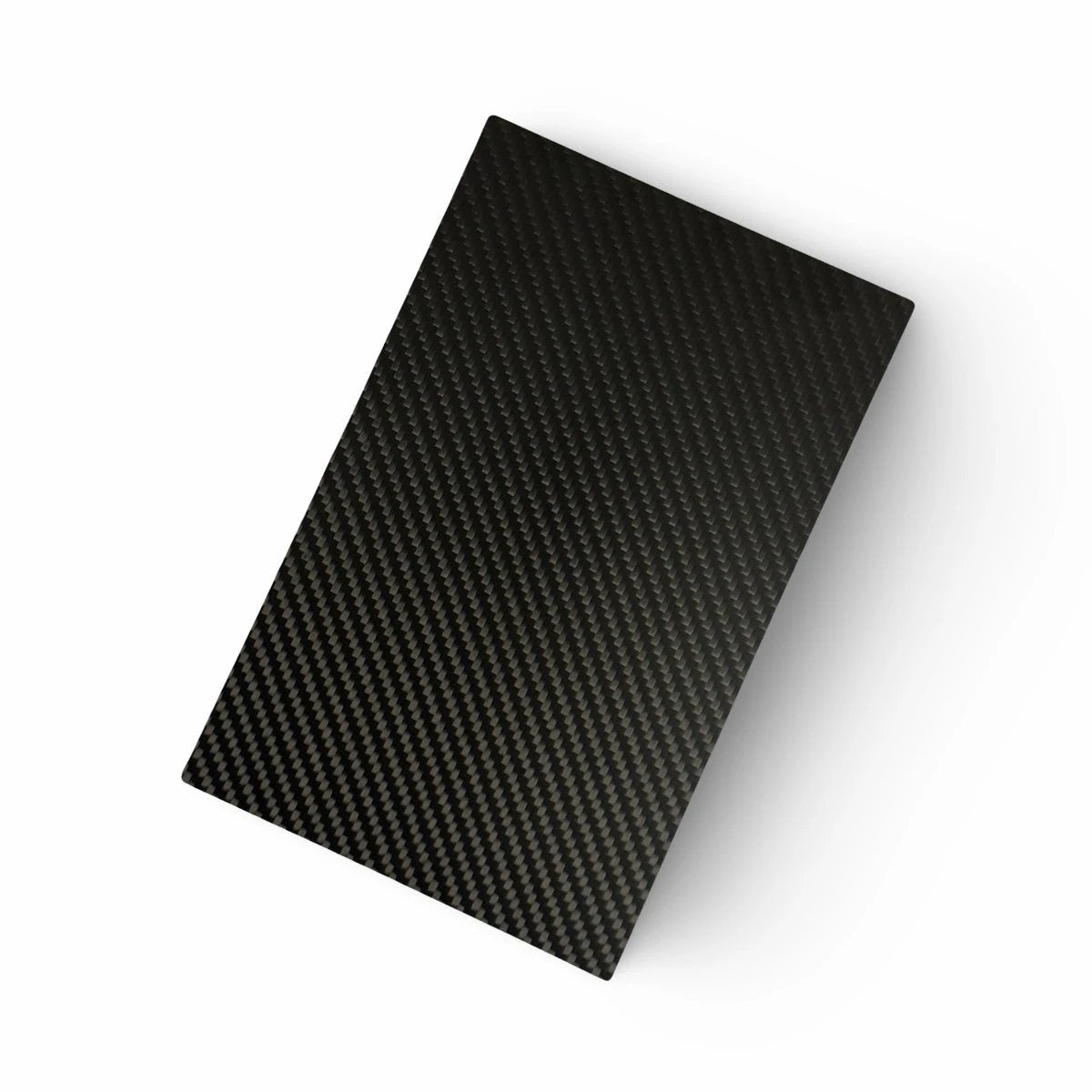 Set: Carbonfaser Unterlage (22x14cm) & Hack-Karte – Edles Design - from DieBallerei