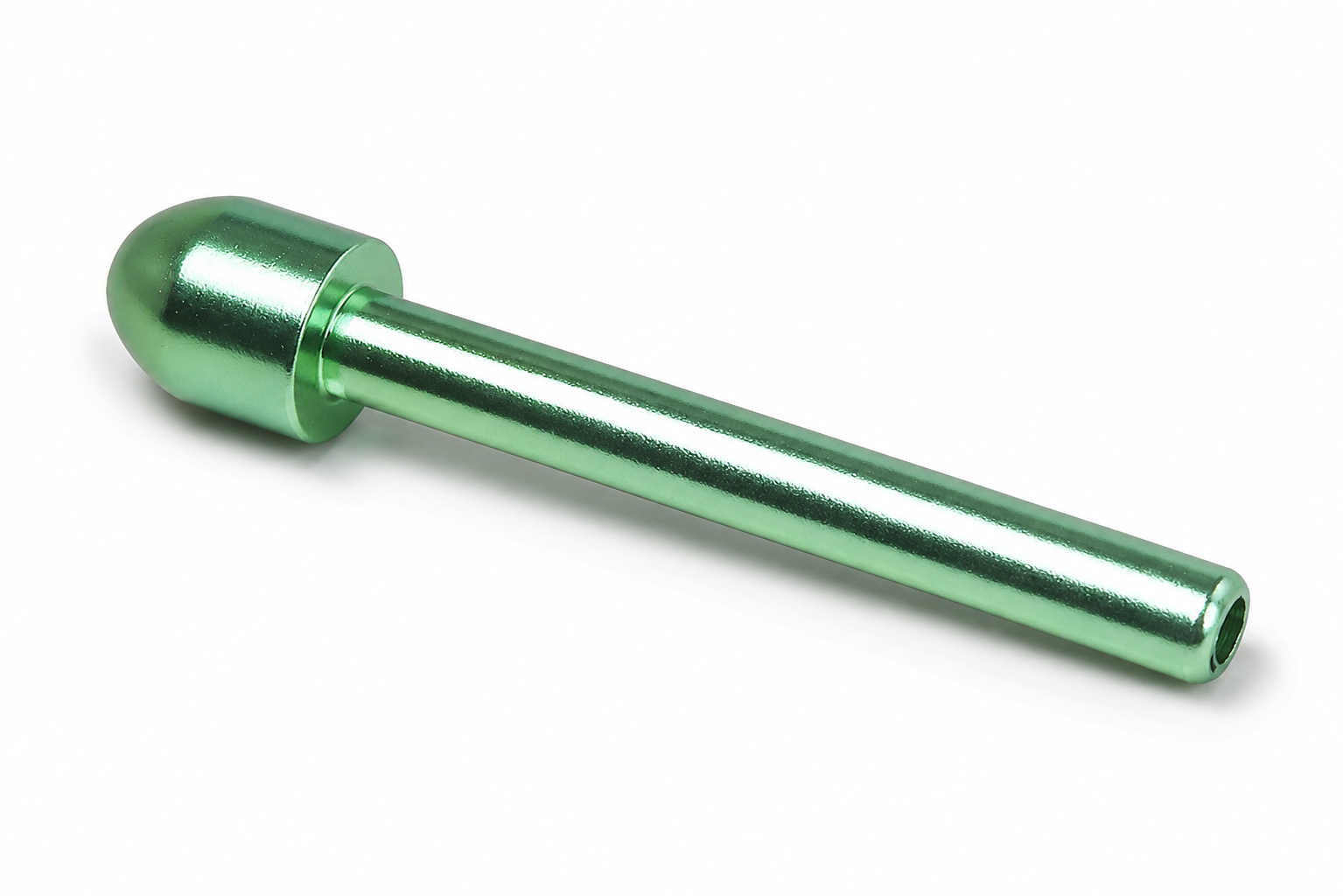 Extrem stabiles Aluminium Ziehröhrchen (70mm, Hellgrün) – Ergonomisch & Hochwertig