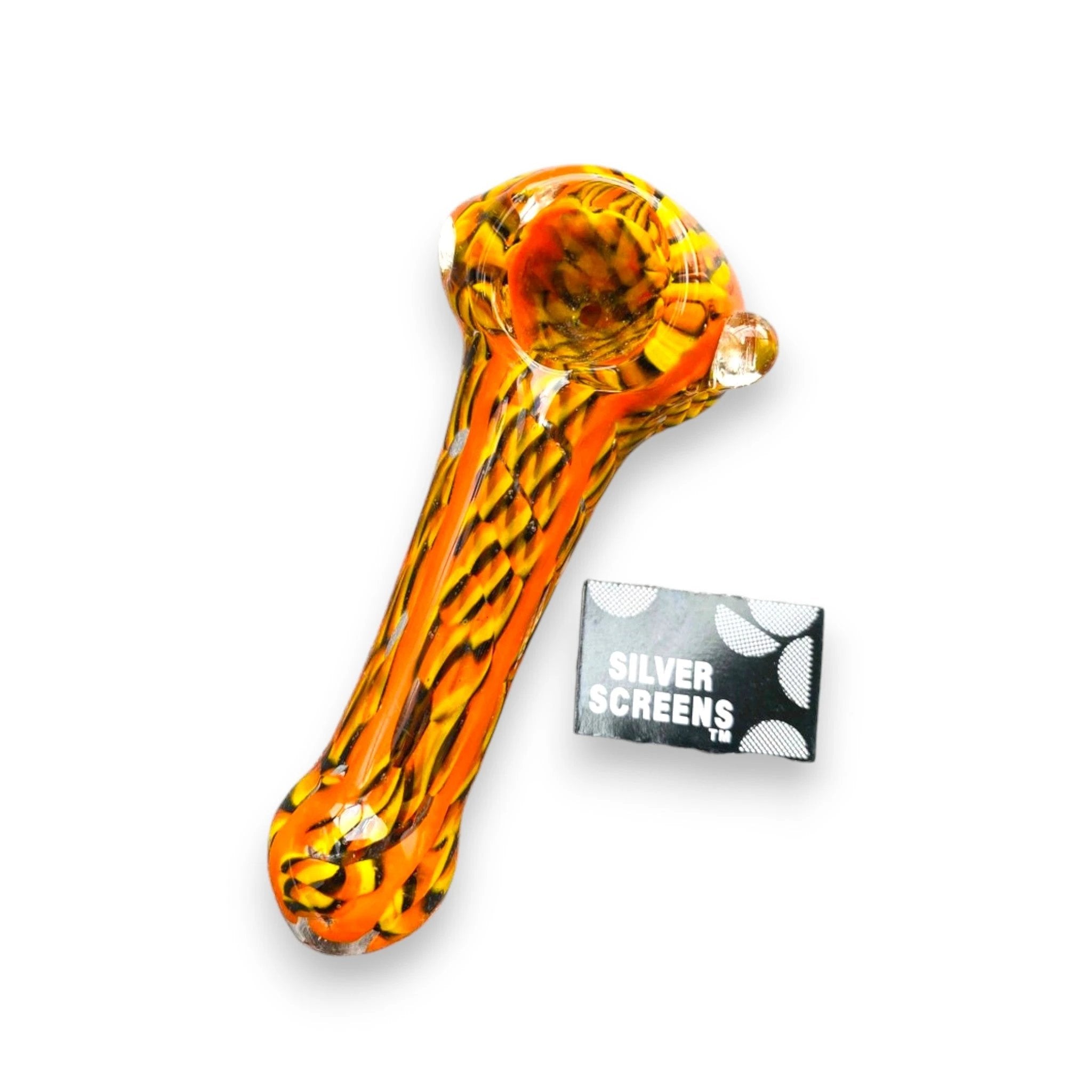 Glas-Pfeife Twisted Orange – Einzigartiges Design & Hochwertige Verarbeitung -  from DieBallerei