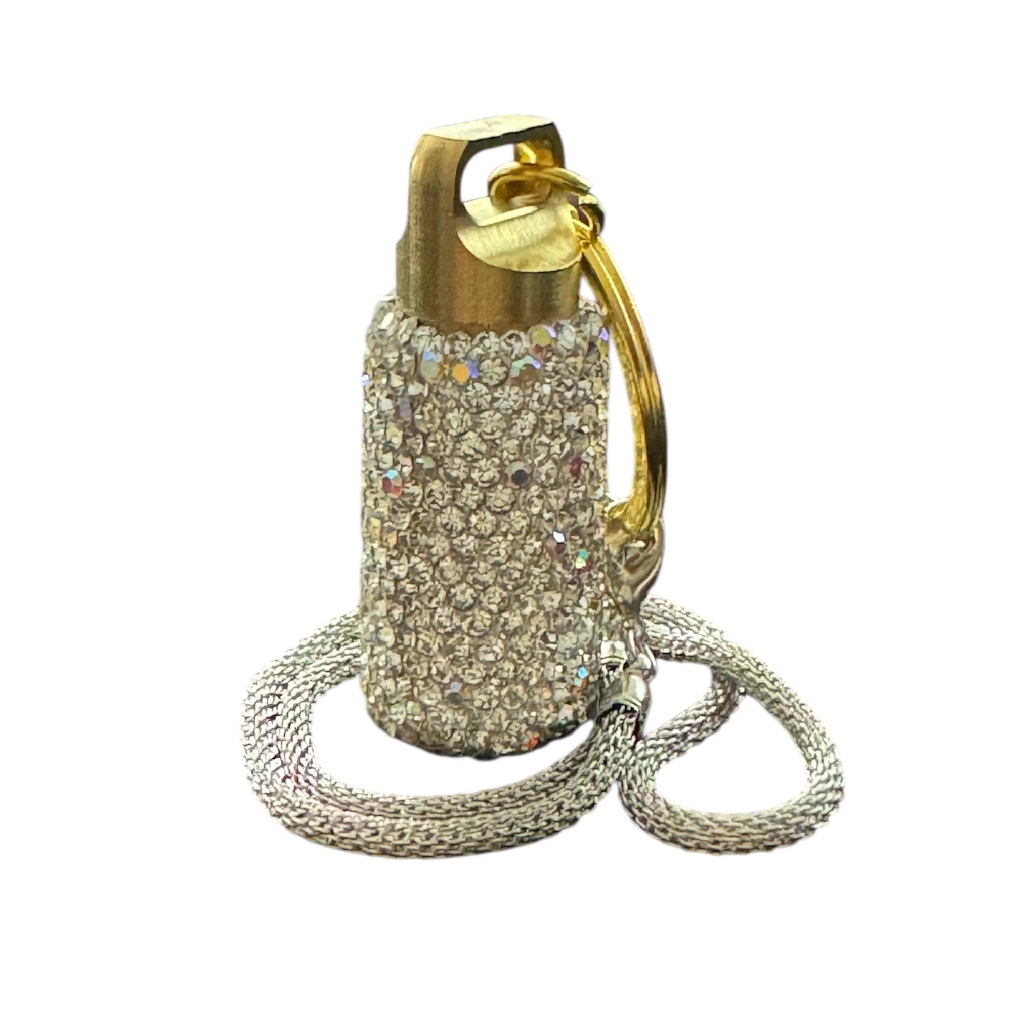Glitzernde Pillenbox mit Schlüsselanhänger – Stilvolles Geheimversteck to go - from DieBallerei