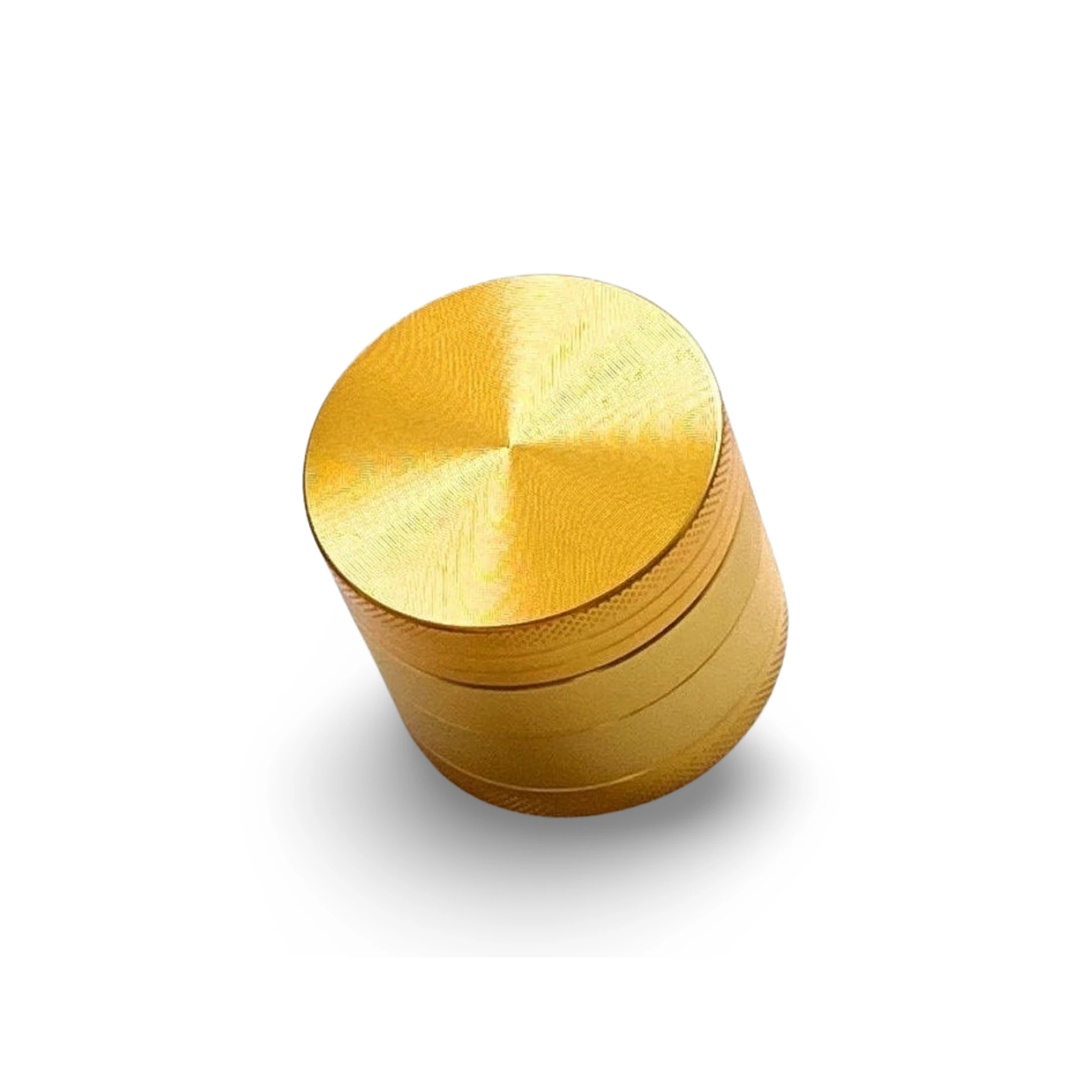 Gold Grinder 50mm – 3-Schicht Aluminium Mühle mit Magnetdeckel -  from DieBallerei