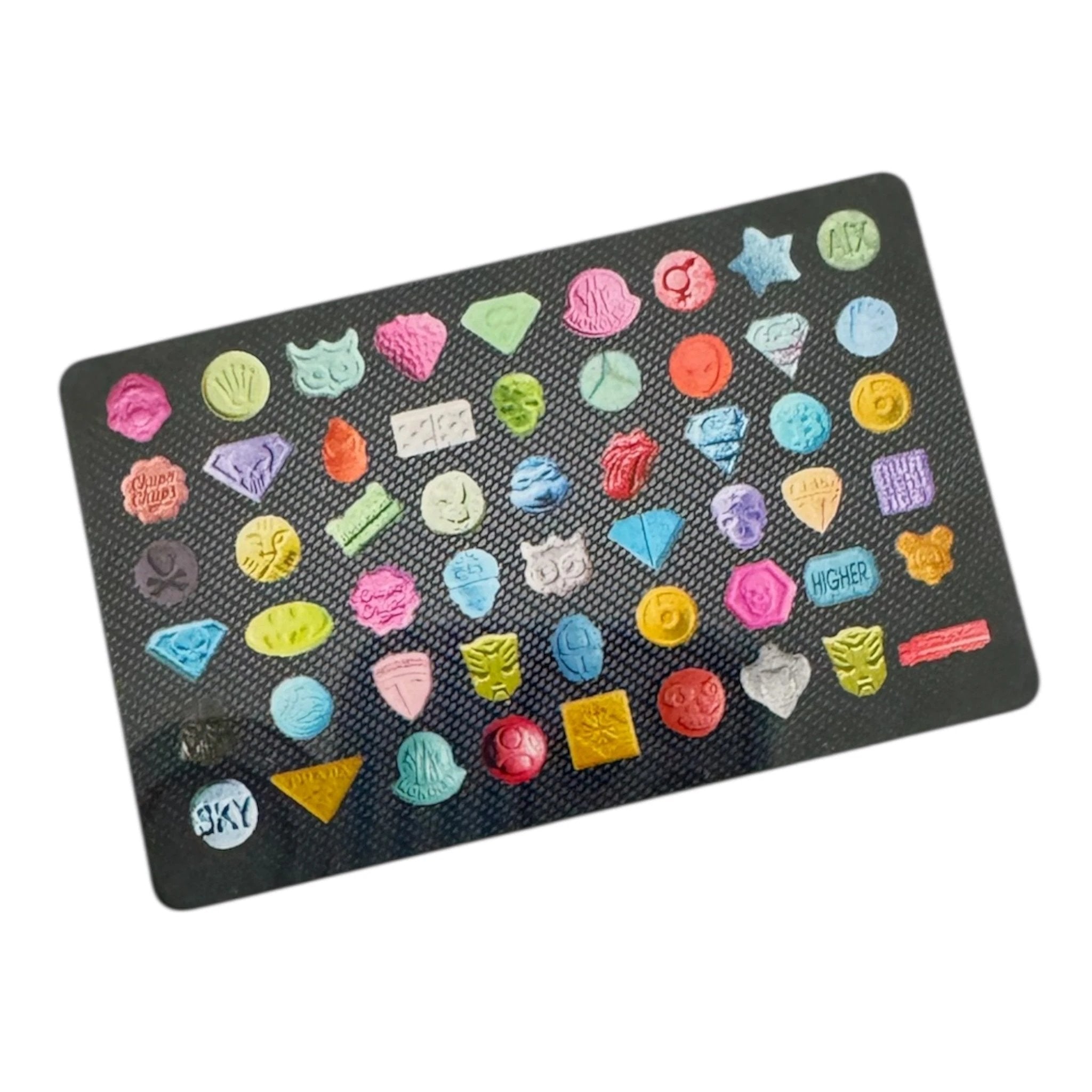 Hack-Karte „Teile-Mix“ – Carbon-Look mit Kultfaktor -  from DieBallerei