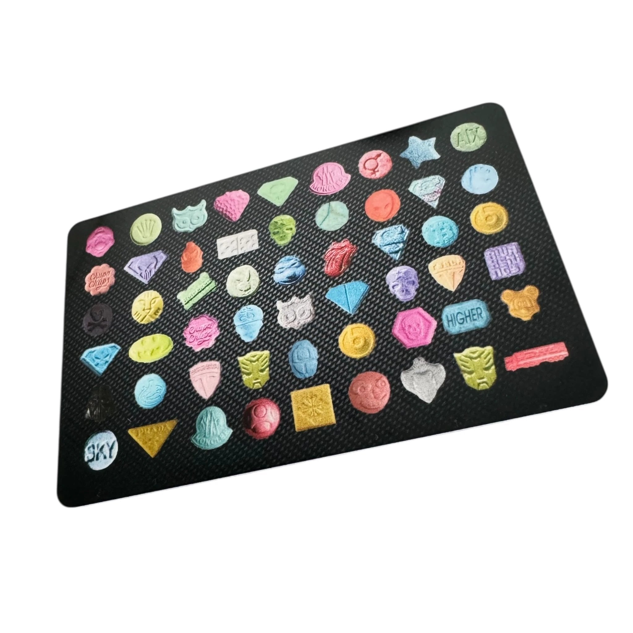 Hack-Karte „Teile-Mix“ – Carbon-Look mit Kultfaktor -  from DieBallerei