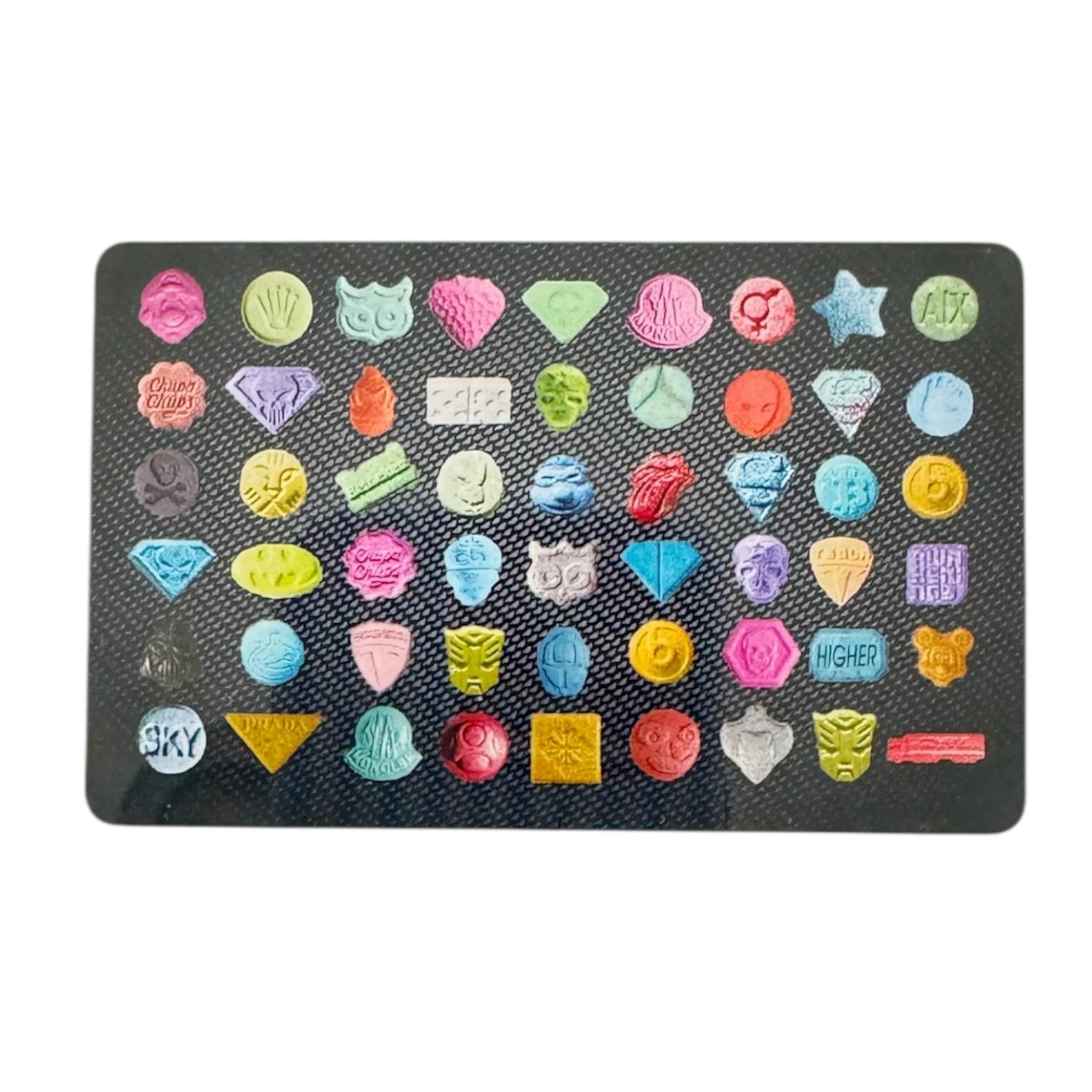 Hack-Karte „Teile-Mix“ – Carbon-Look mit Kultfaktor -  from DieBallerei