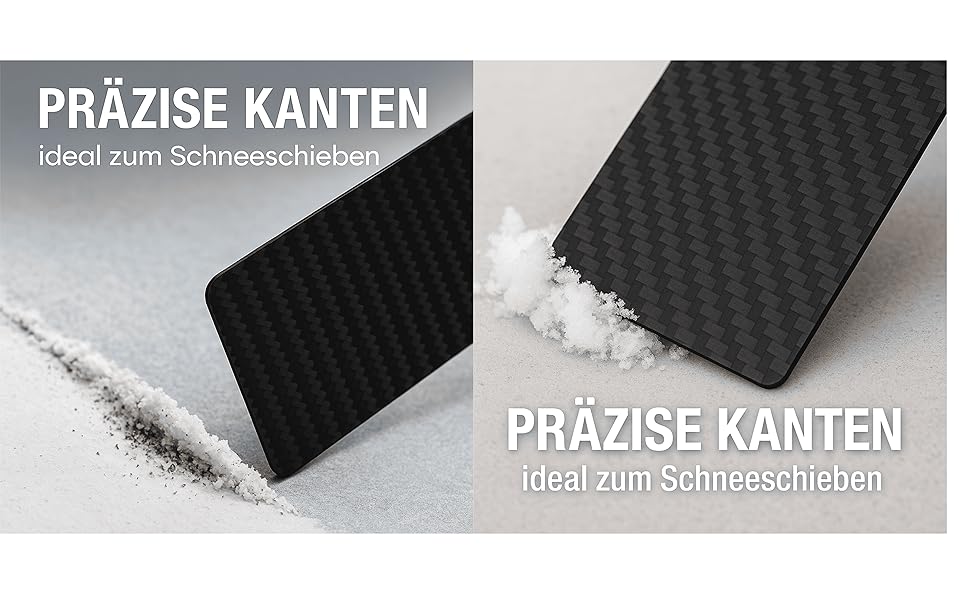 Hack-Karte aus echtem Carbon – Langlebig, Stylisch & Hygienisch