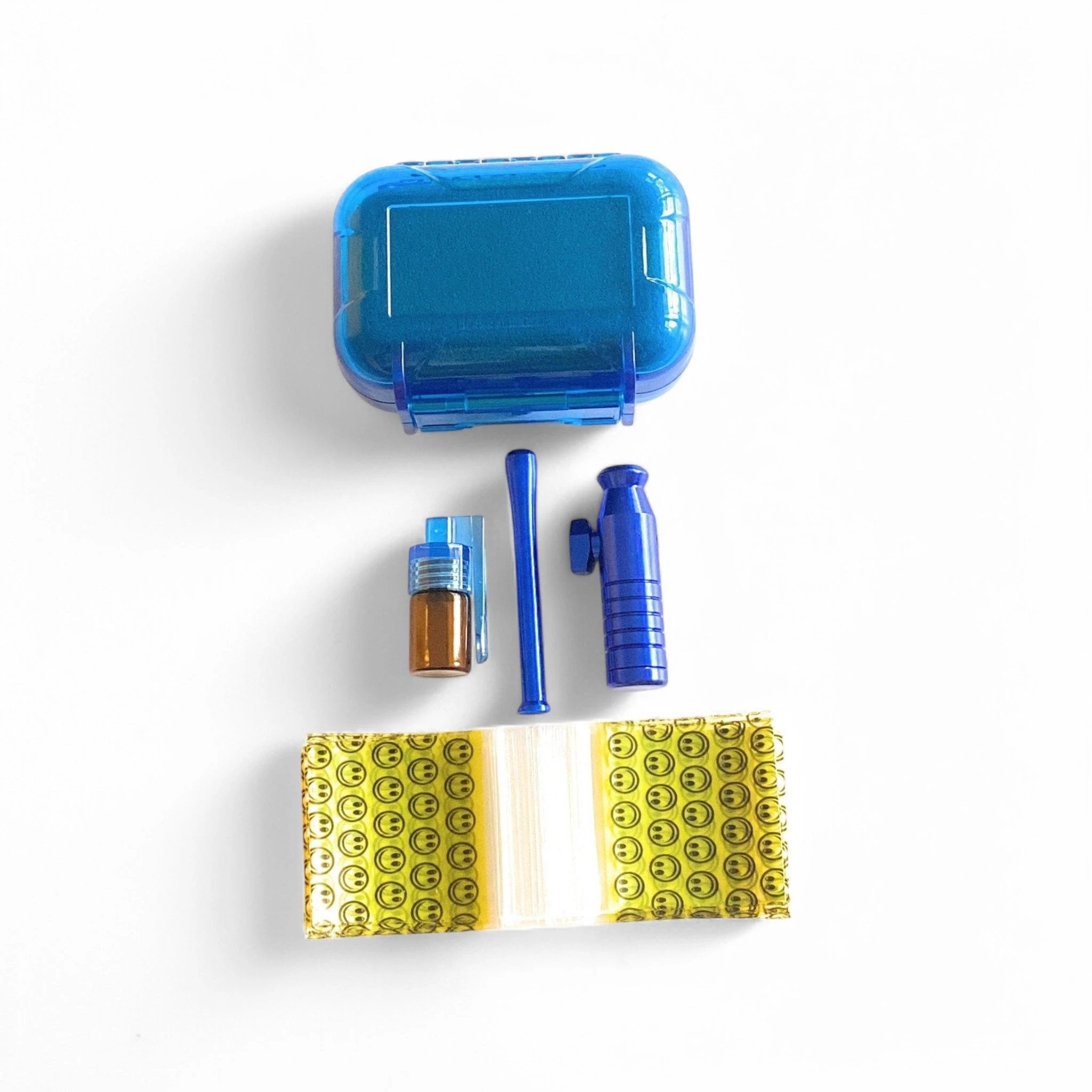 Hard Case Set "Locker blau" – Kompaktes Zubehör für unterwegs -  from DieBallerei