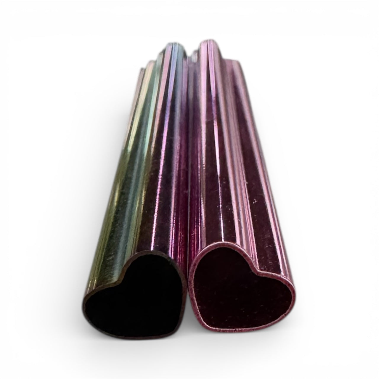 Herz-Röhrchen 7cm – Regenbogen oder Pink – Für die extra Portion Liebe! 💖