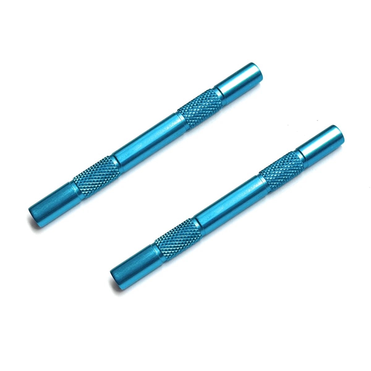 Hochwertiges Zieh-Röhrchen aus Aluminium – 80mm, Türkis - from DieBallerei
