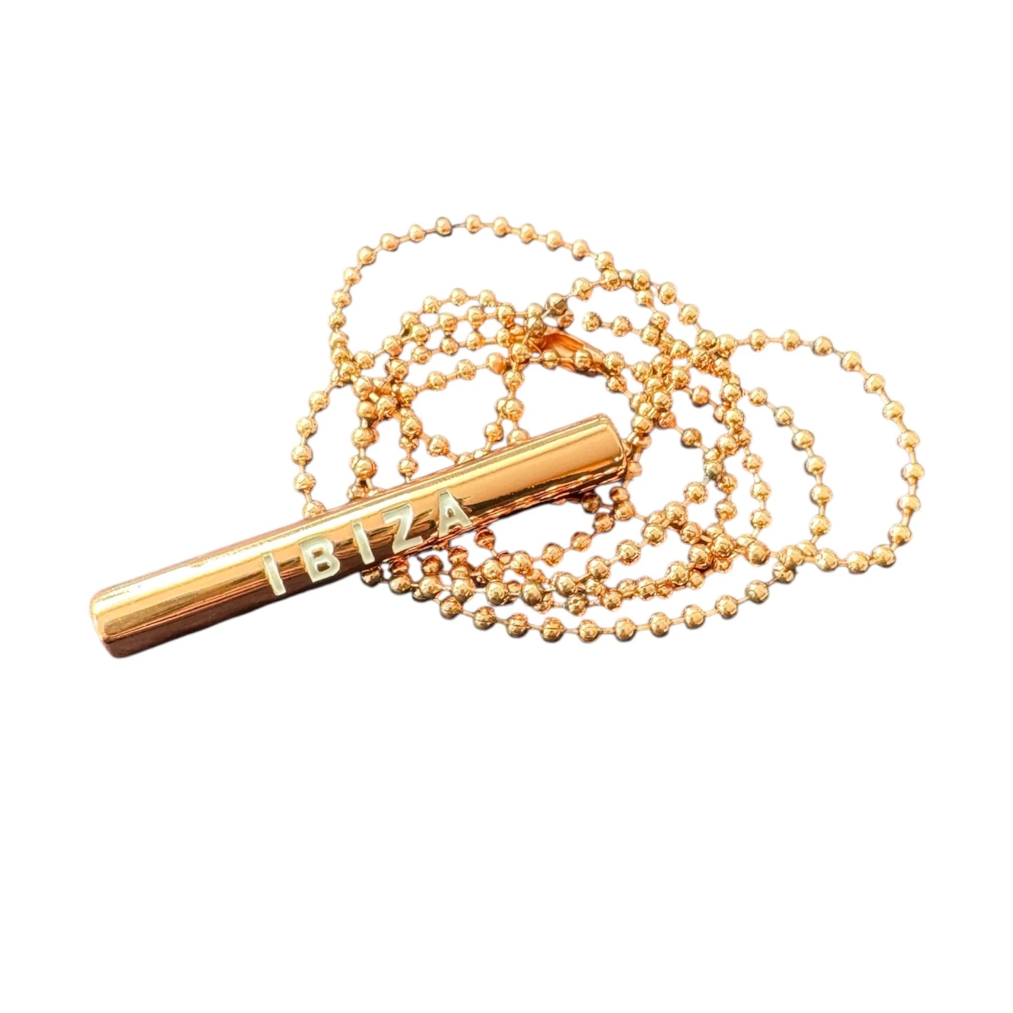 IBIZA Ziehröhrchen-Kette – Statement-Style in verschiedenen Farben -  from DieBallerei