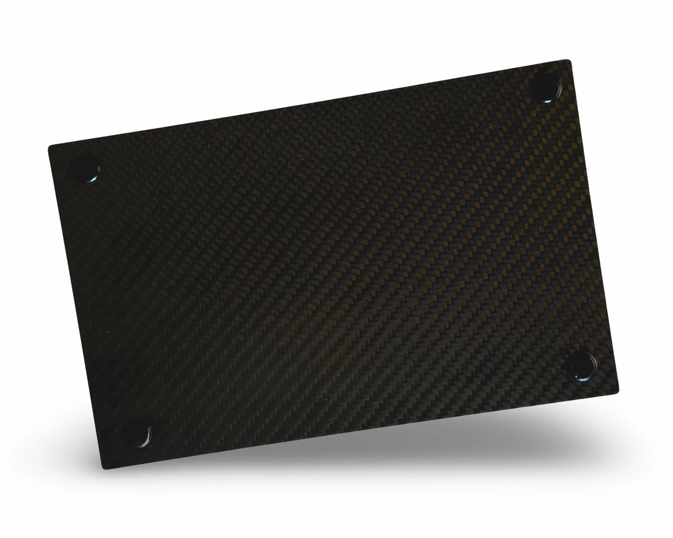 Set: Carbonfaser Unterlage (22x14cm) & Hack-Karte – Edles Design - from DieBallerei